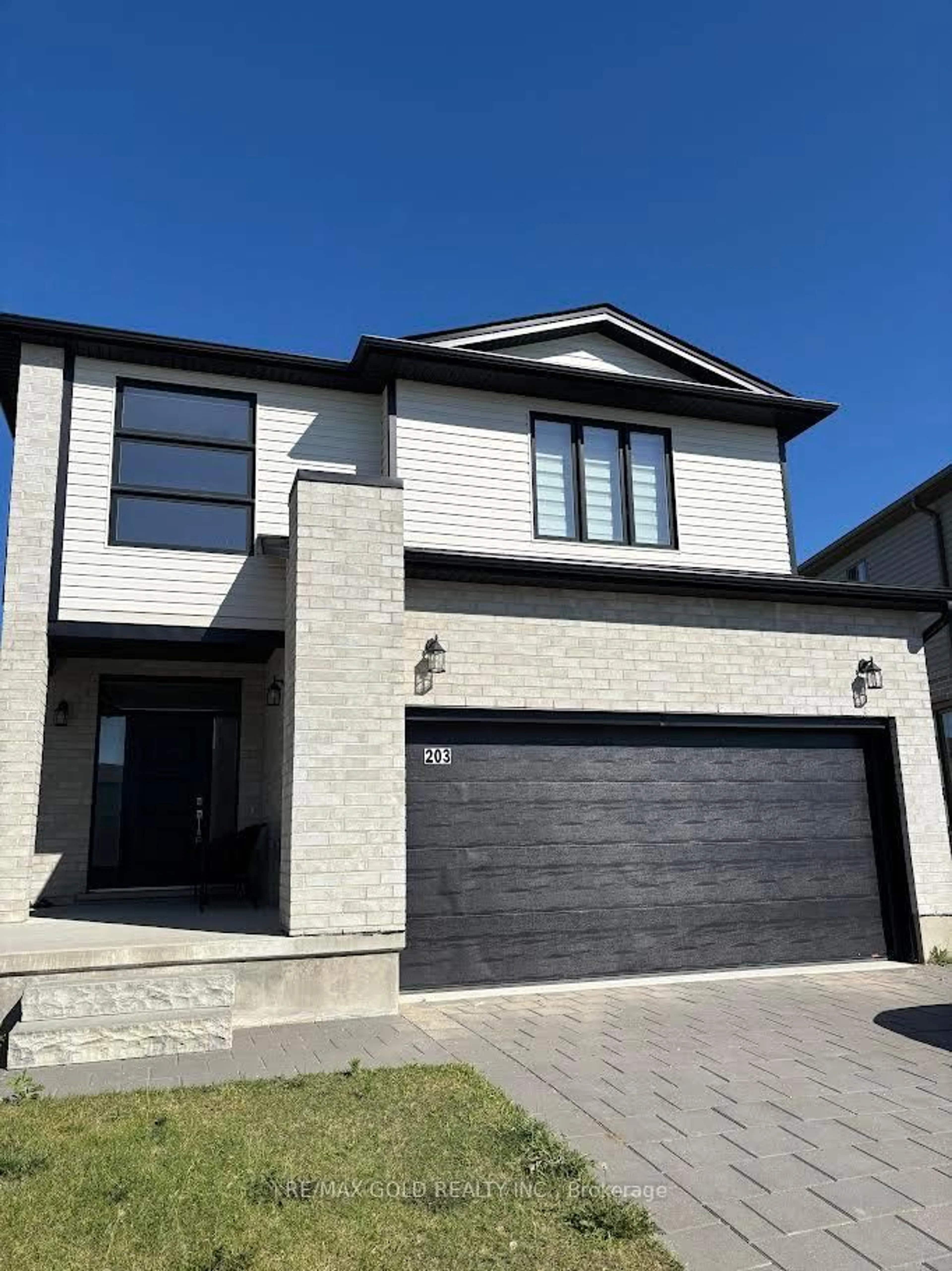 Home with brick exterior material, street for 203 Byers St, London South Ontario N6L 1K3