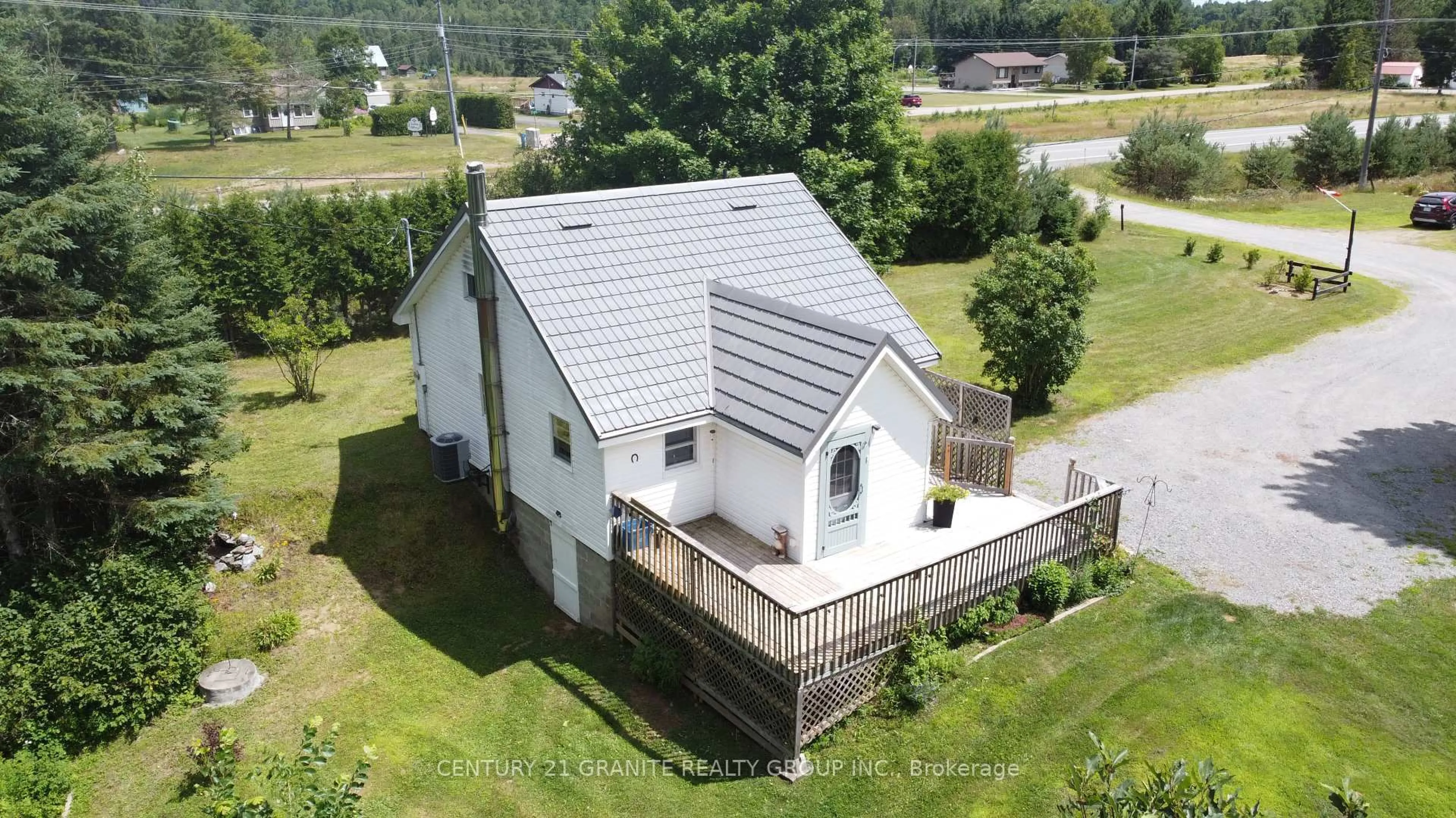 A pic from outside/outdoor area/front of a property/back of a property/a pic from drone, building for 30281 B Hwy 62, Bancroft Ontario K0L 1C0