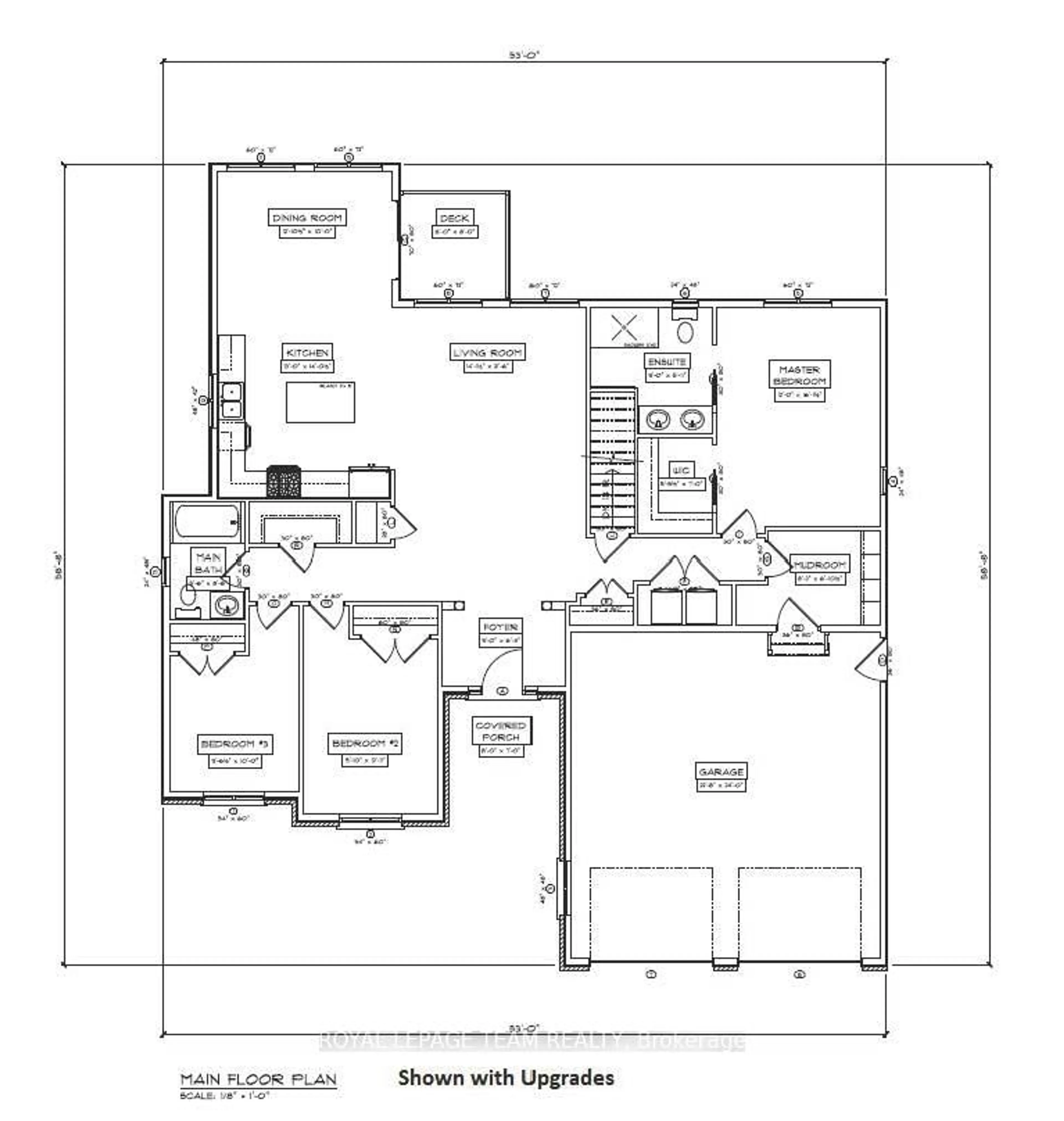Floor plan for LT 3 Harmony Rd, North Dundas Ontario K0C 2K0