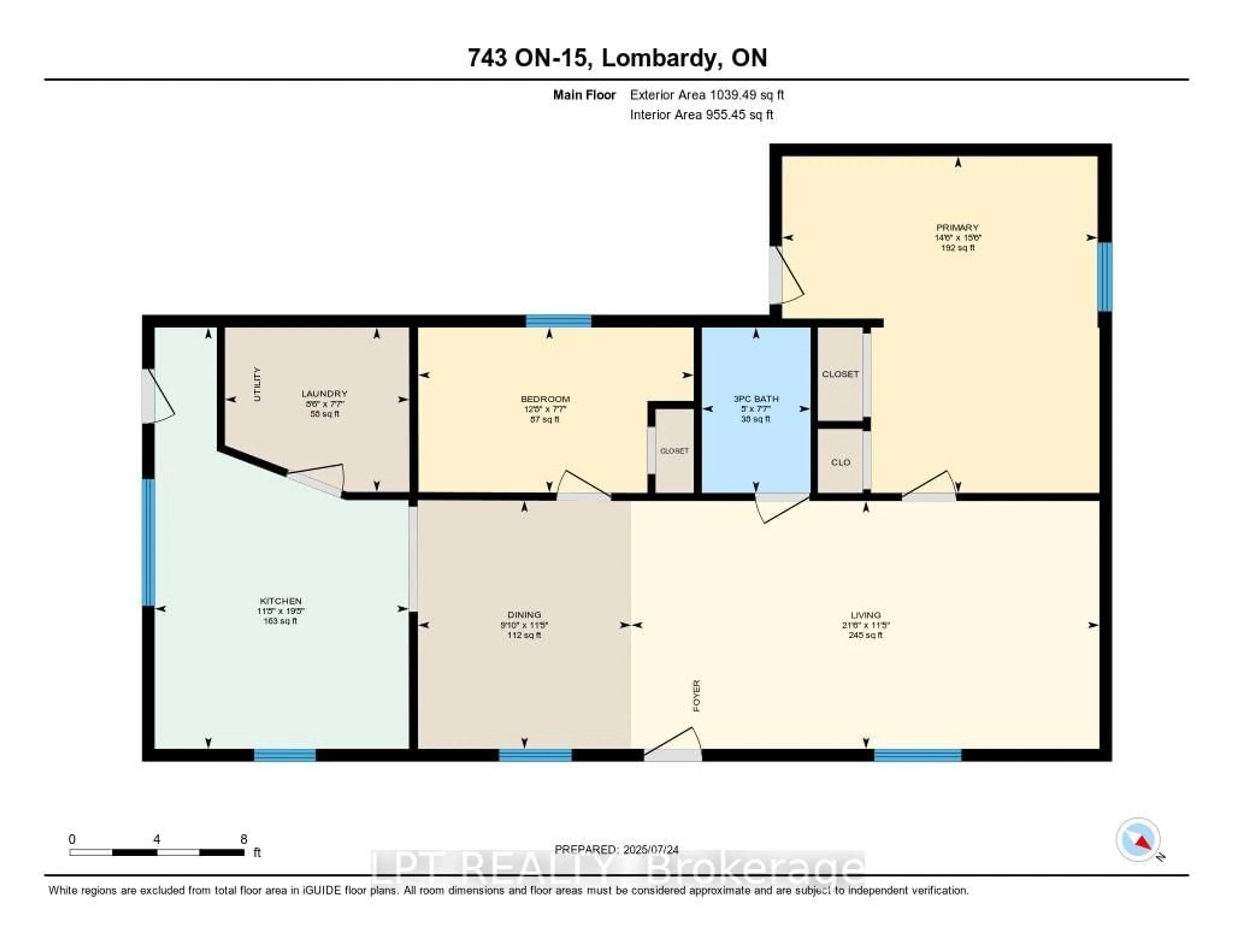 Floor plan for 743 Highway 15, Rr#2 Highway, Rideau Lakes Ontario K0E 1N0
