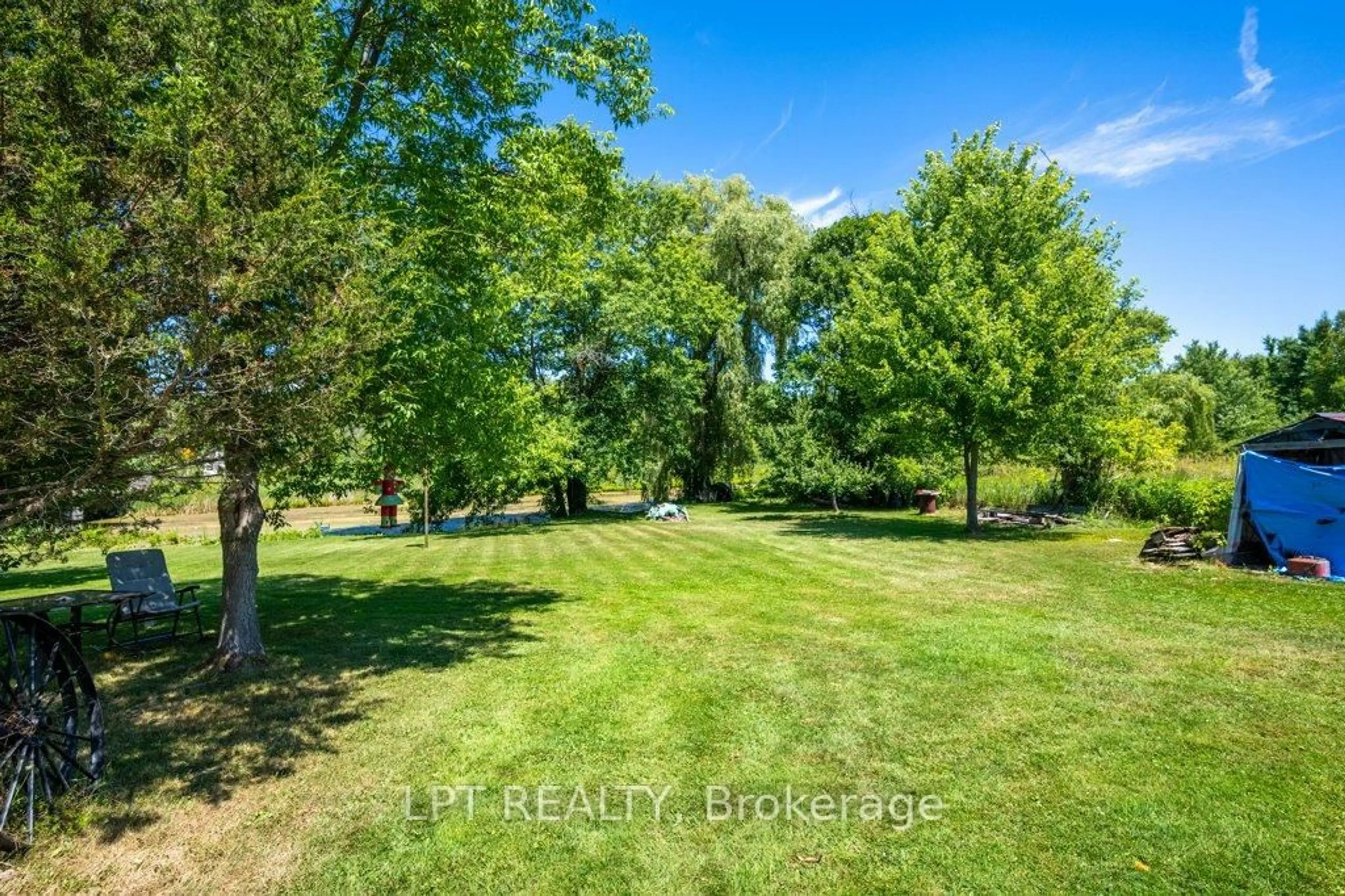 A pic from outside/outdoor area/front of a property/back of a property/a pic from drone, forest/trees view for 743 Highway 15, Rr#2 Highway, Rideau Lakes Ontario K0E 1N0