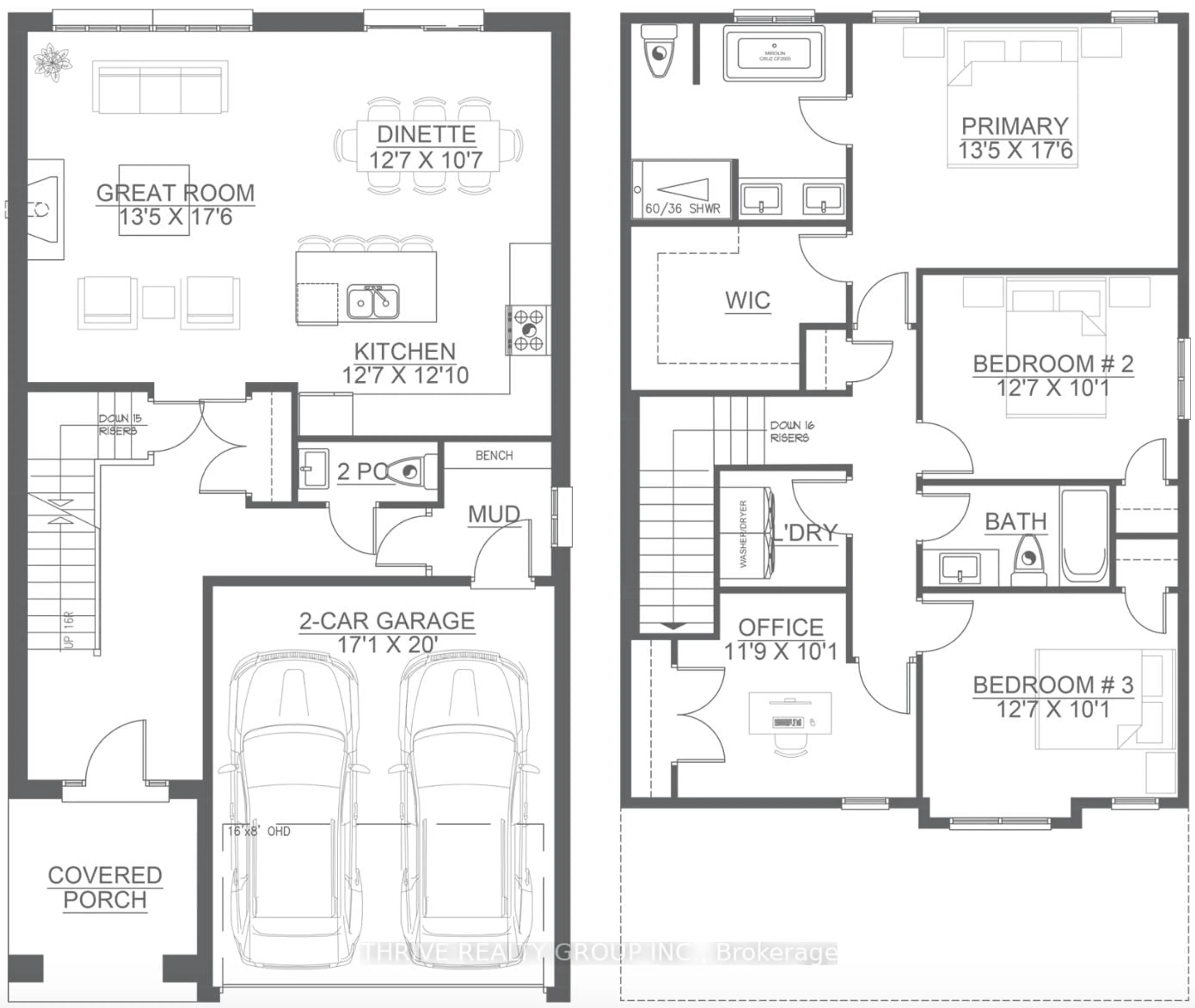 Floor plan for Lot 28 Sagebrush Cres, London South Ontario N6P 0H7