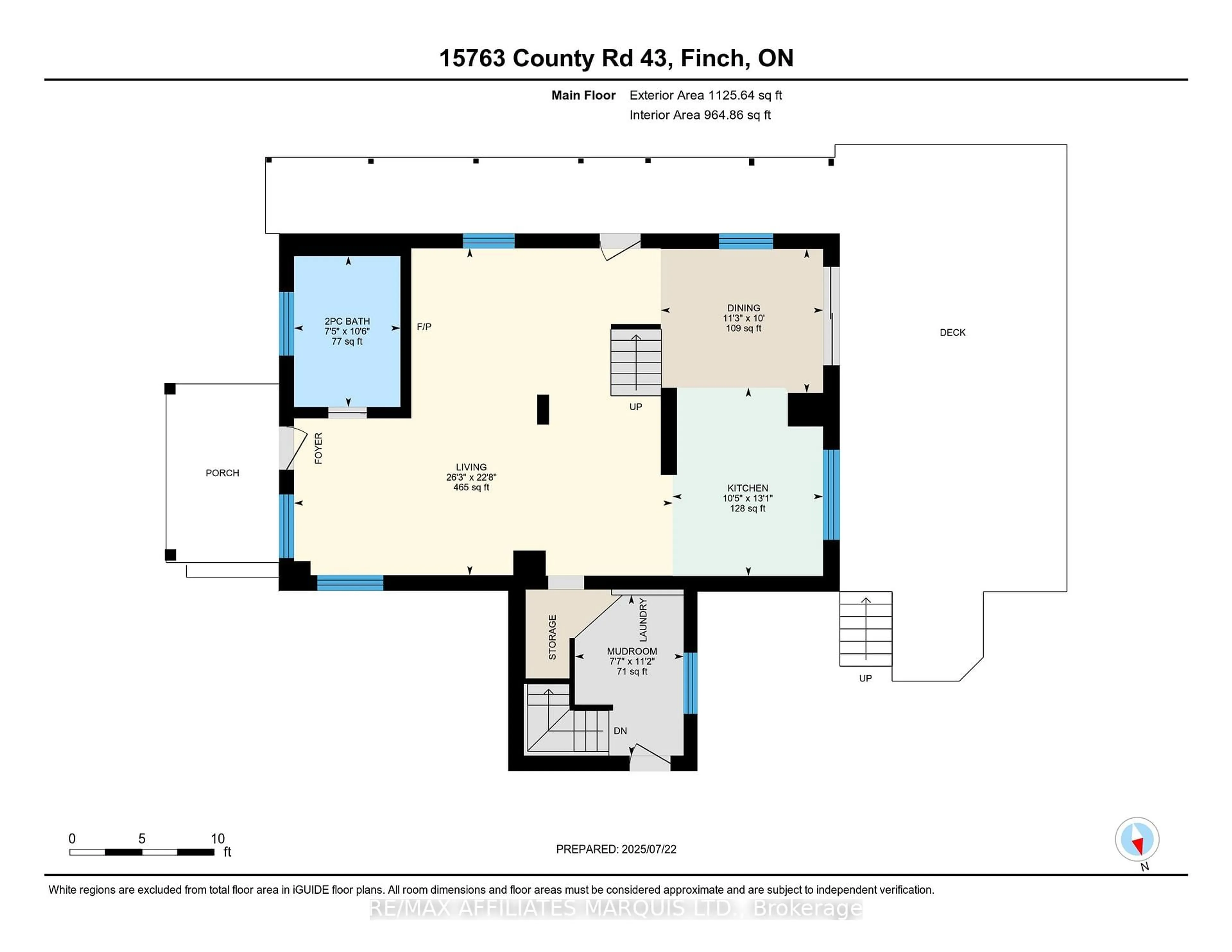 Floor plan for 15763 County Road 43 Rd, North Stormont Ontario K0C 1K0