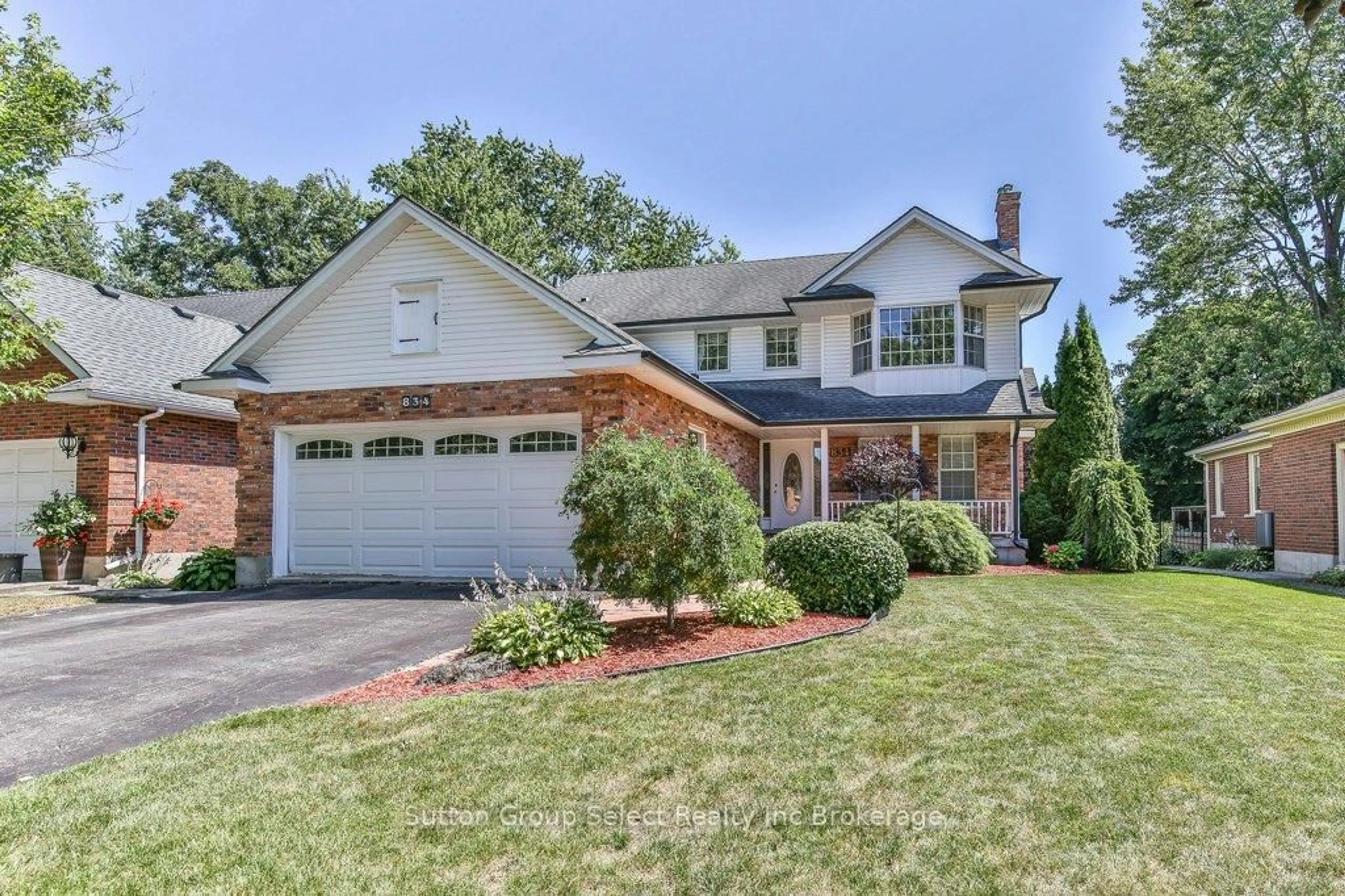 Home with brick exterior material, street for 834 Berkshire Dr, Woodstock Ontario N4S 8R5