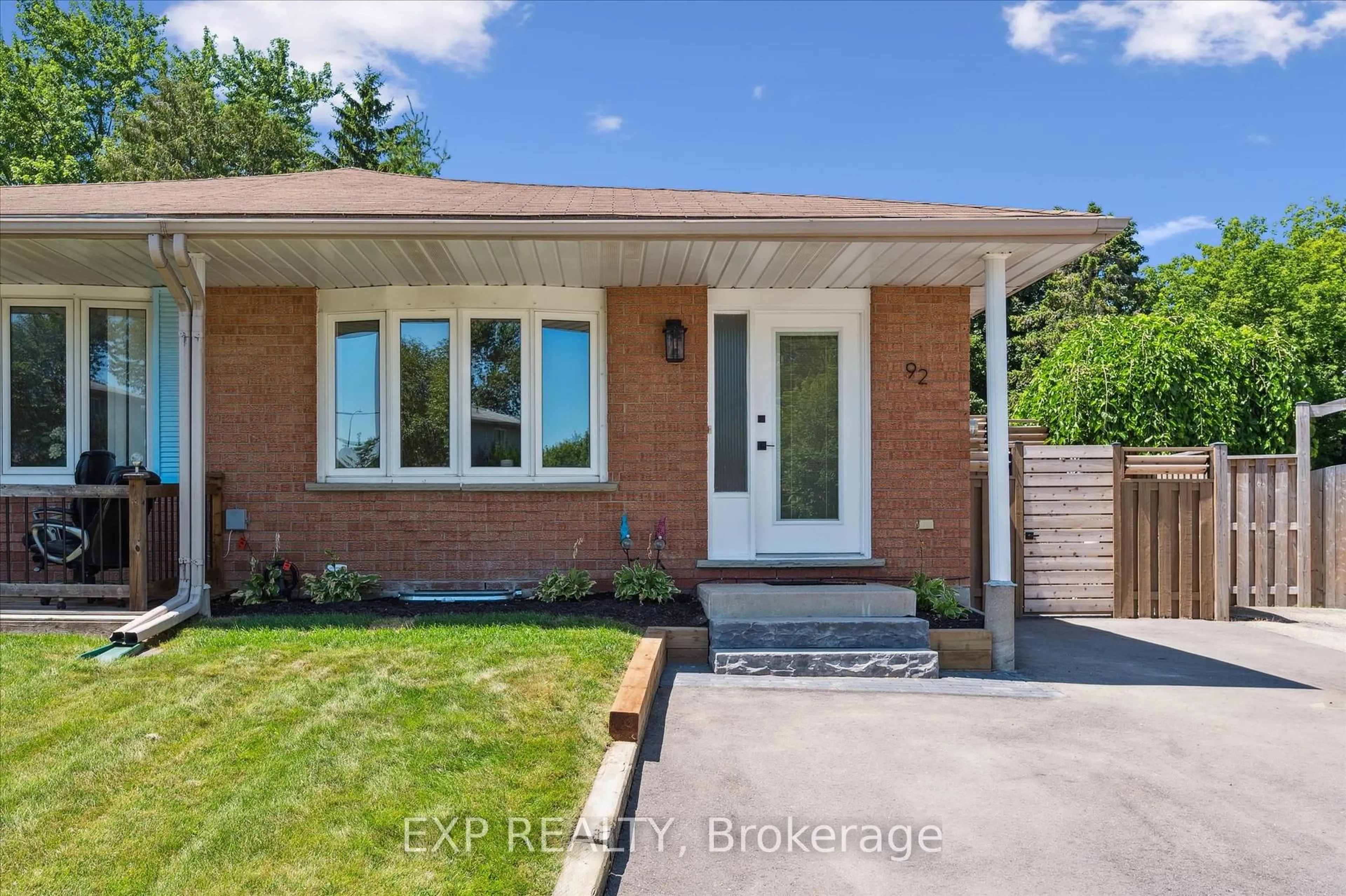Home with brick exterior material, street for 92 Connelly Dr, Kitchener Ontario N2N 2V1
