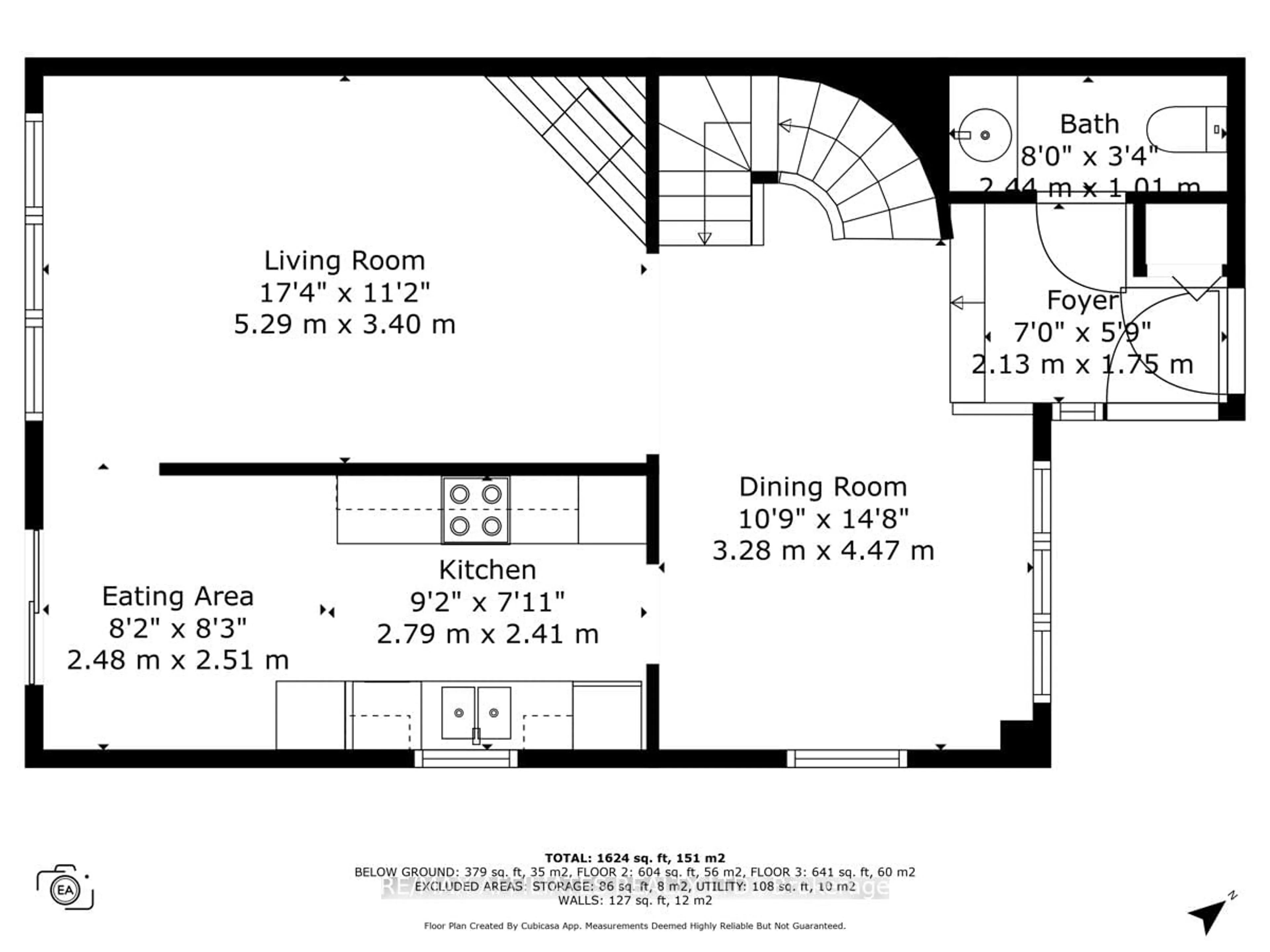 Floor plan for 1510 Duplante Ave, Ottawa Ontario K4A 3Y8