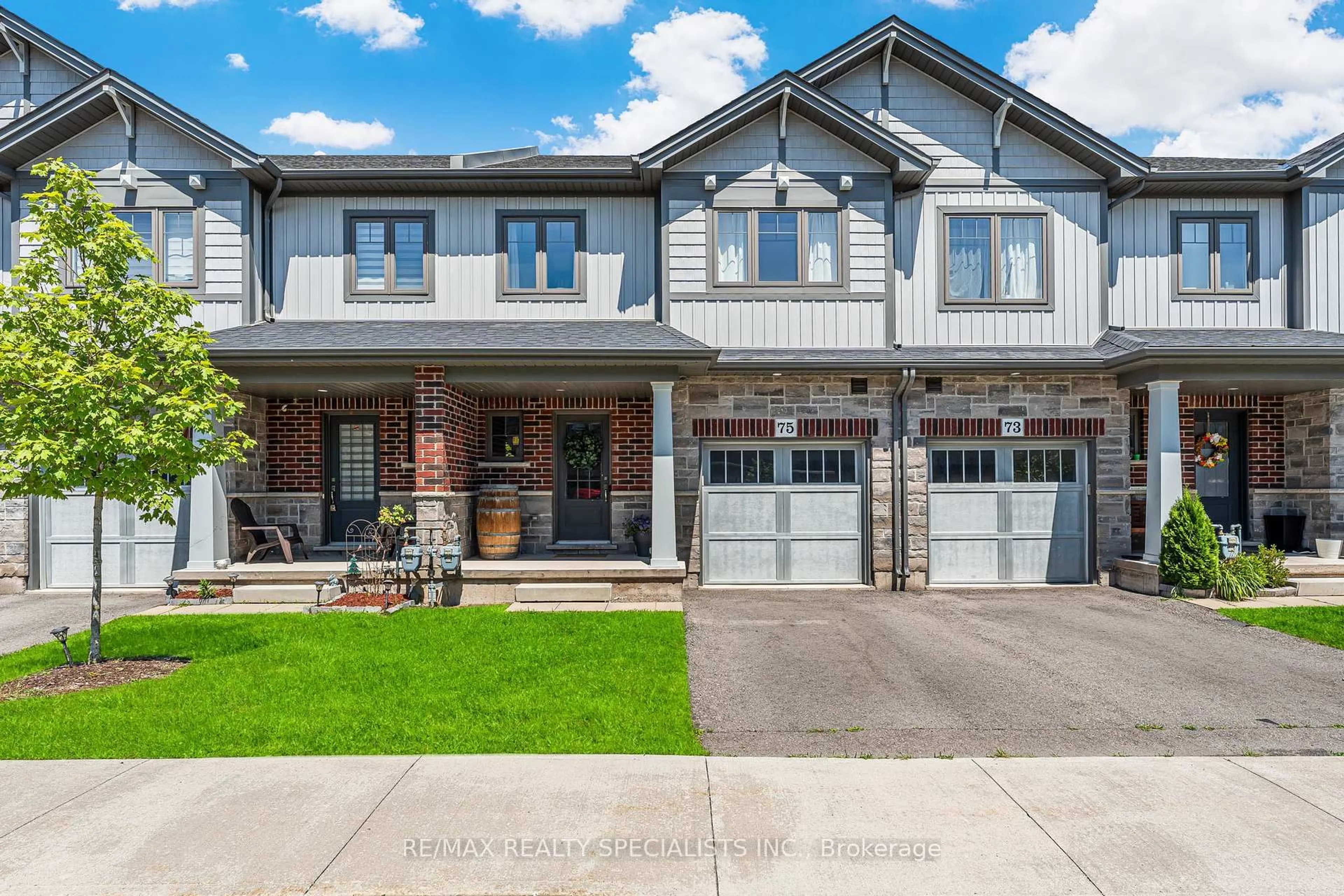 Home with brick exterior material, street for 75 Severino Circ, West Lincoln Ontario L0R 2A0