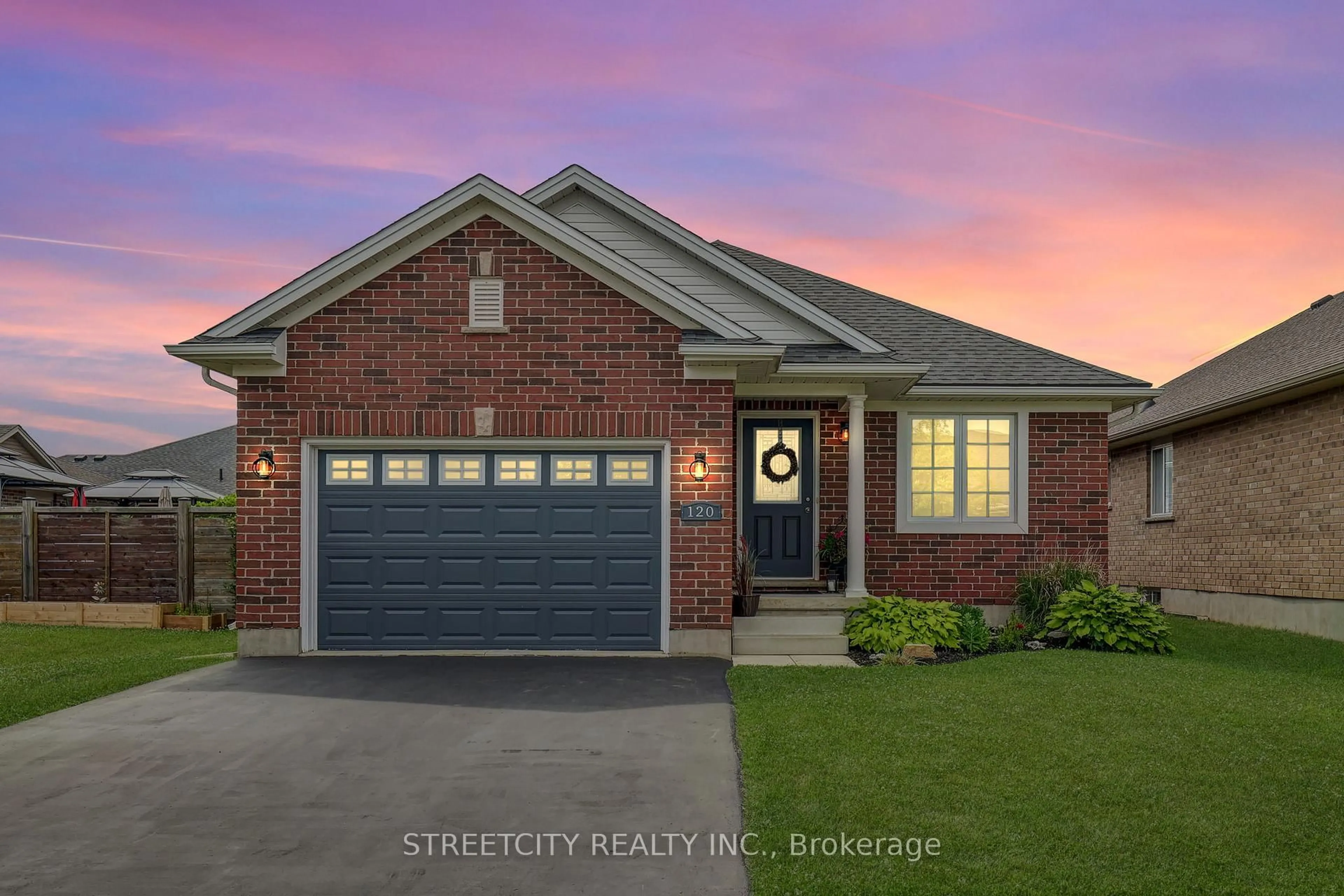 Home with brick exterior material, street for 120 Peach Tree Blvd, St. Thomas Ontario N5R 5M9