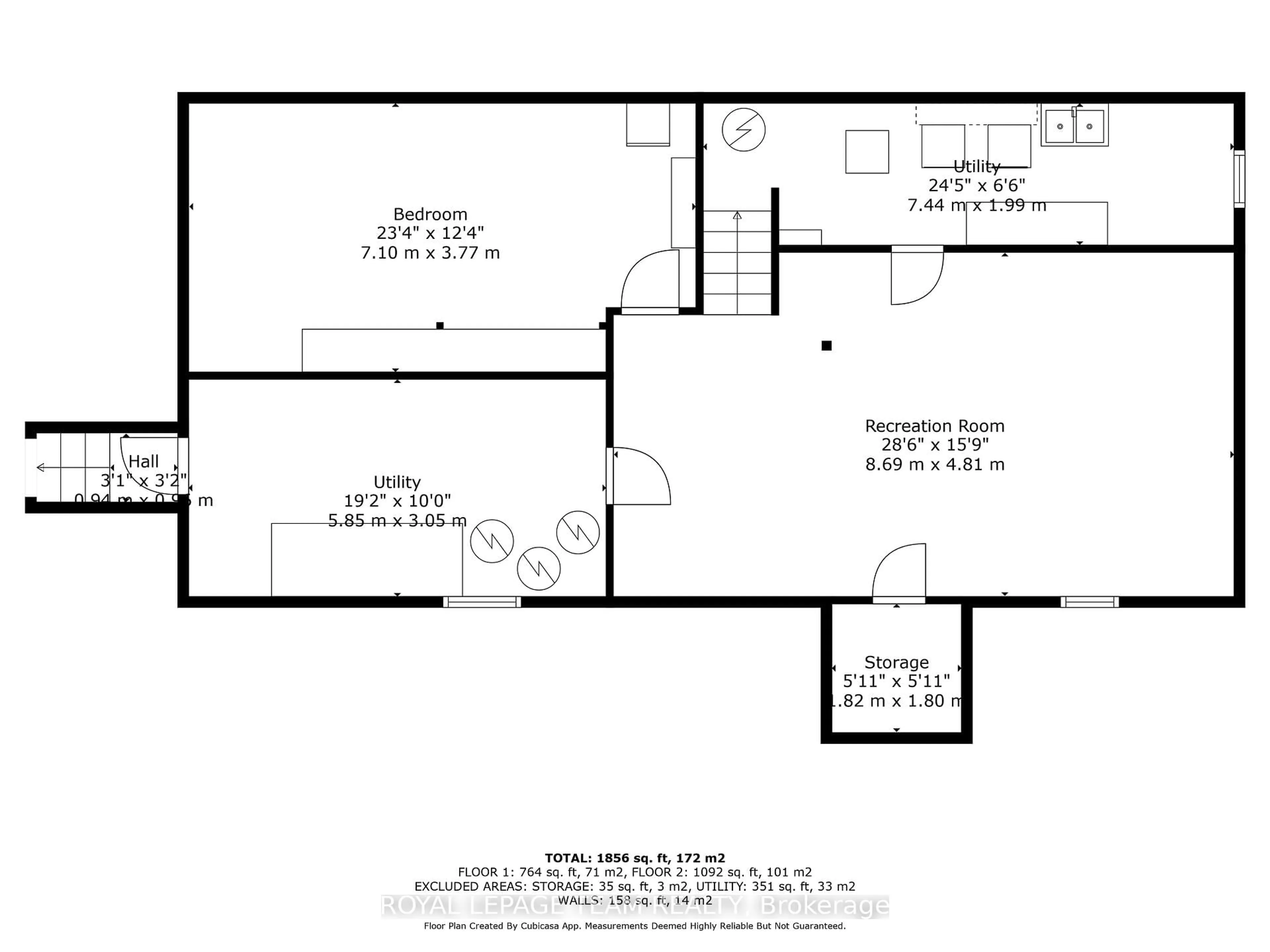 Floor plan for 29 Elizabeth St, Edwardsburgh/Cardinal Ontario K0E 1T1