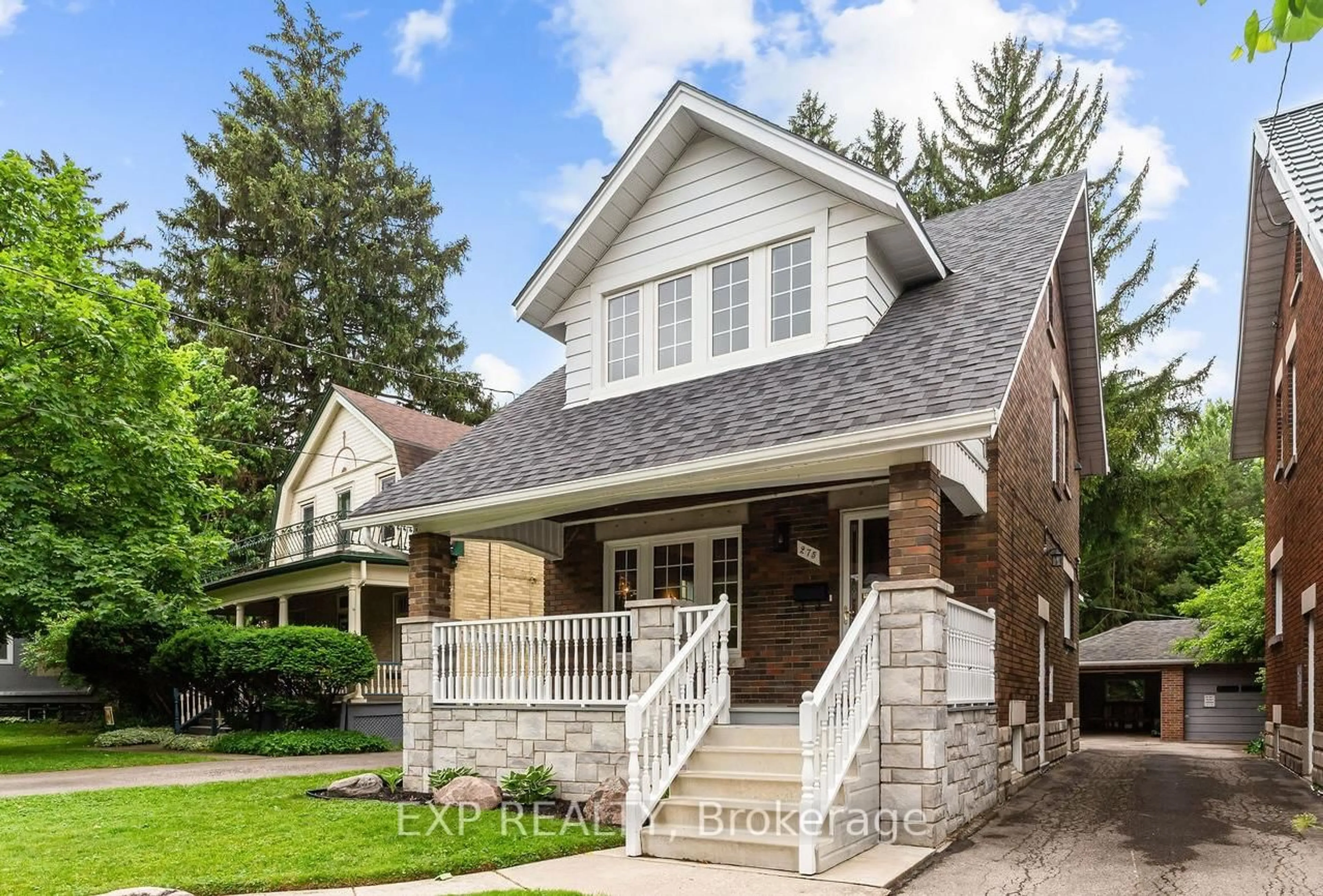 Home with brick exterior material, street for 275 Ridout St, London South Ontario N6C 3Y7