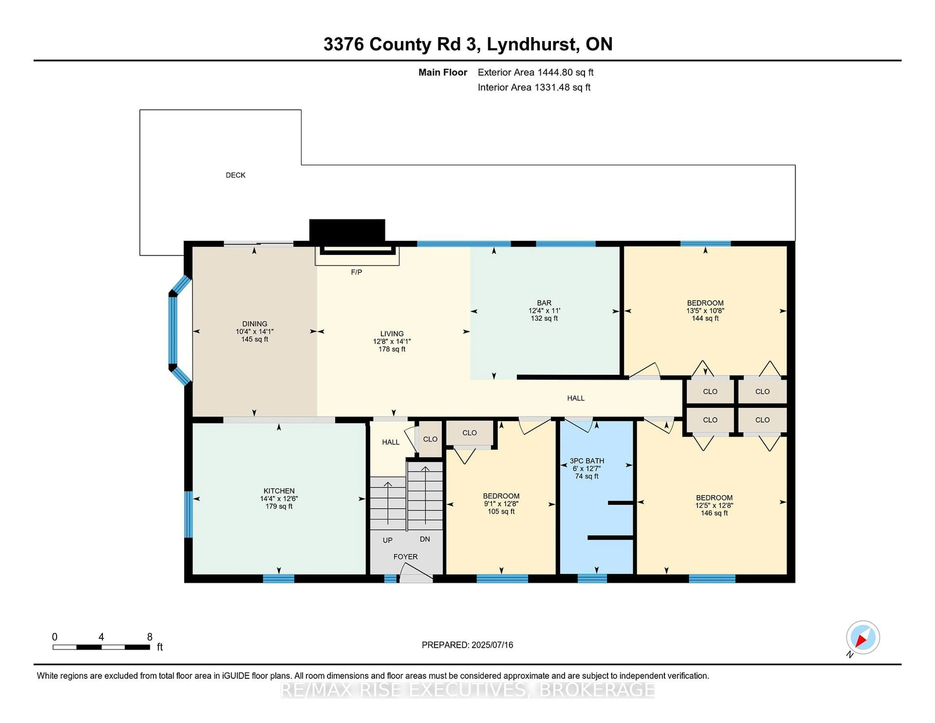 Floor plan for 3376 County Rd 3, Leeds and the Thousand Islands Ontario K0E 1N0