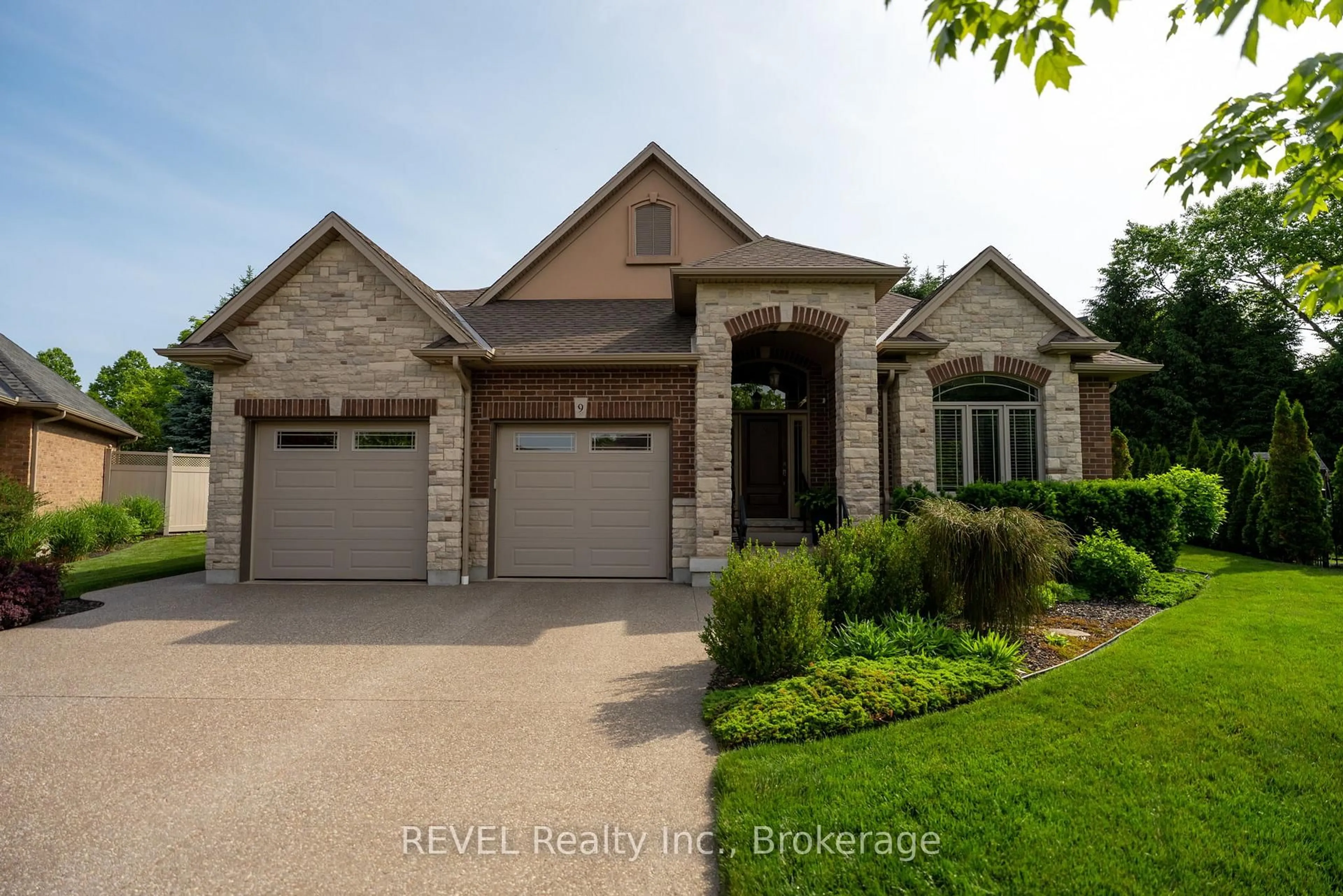 Home with brick exterior material, street for 9 Brondi's Lane, Pelham Ontario L0S 1E5