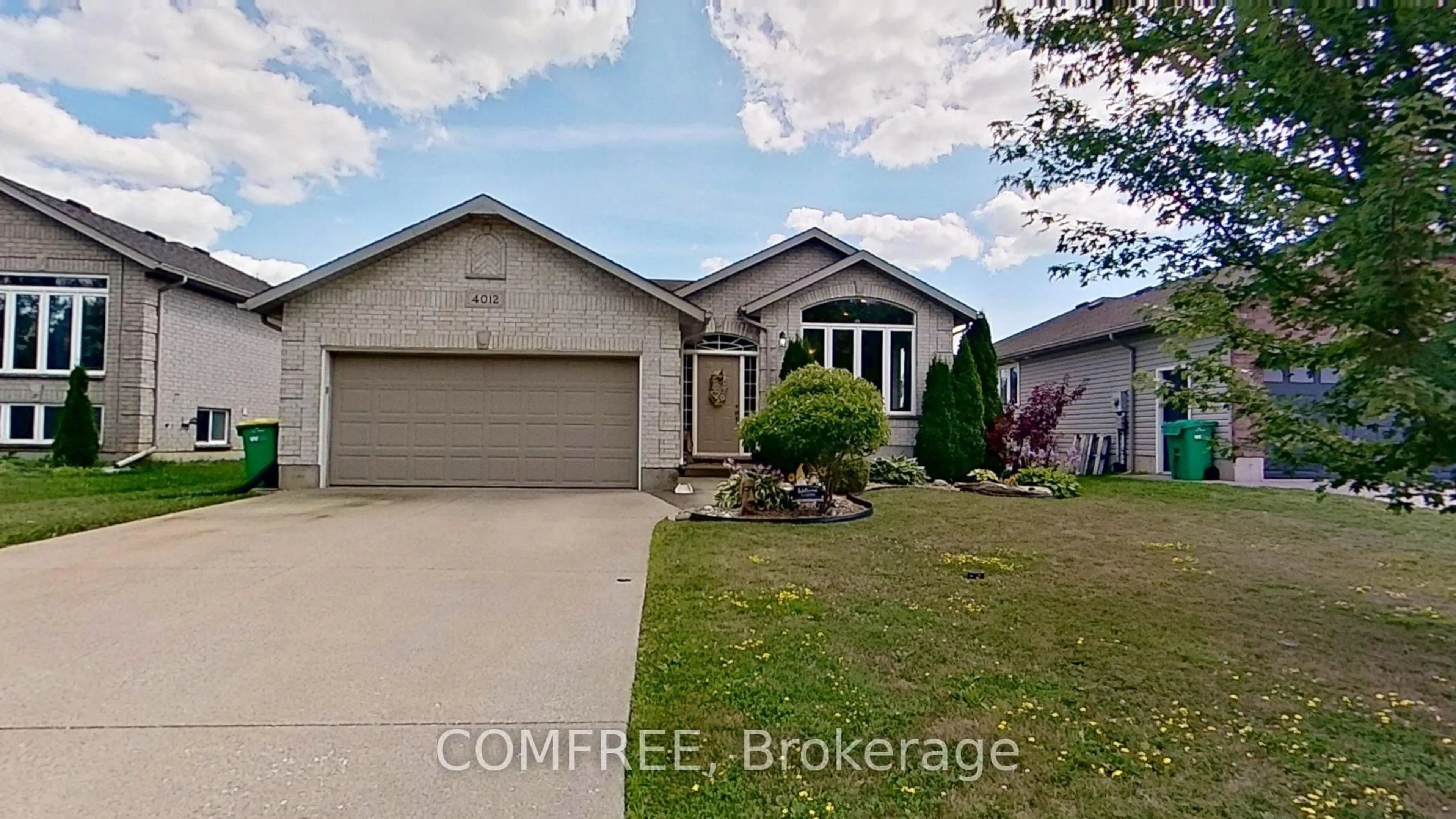 Home with brick exterior material, street for 4012 Edward St, Petrolia Ontario N0N 1R0