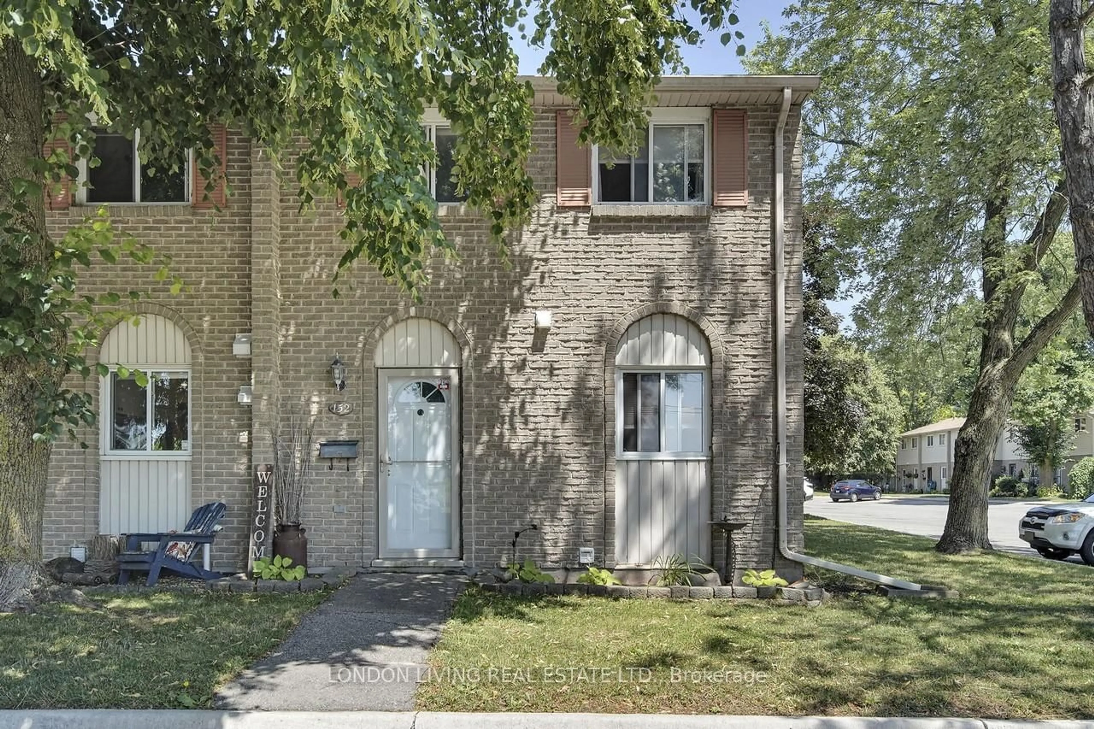 Home with brick exterior material, street for 166 Southdale Rd #152, London South Ontario N6J 2J1