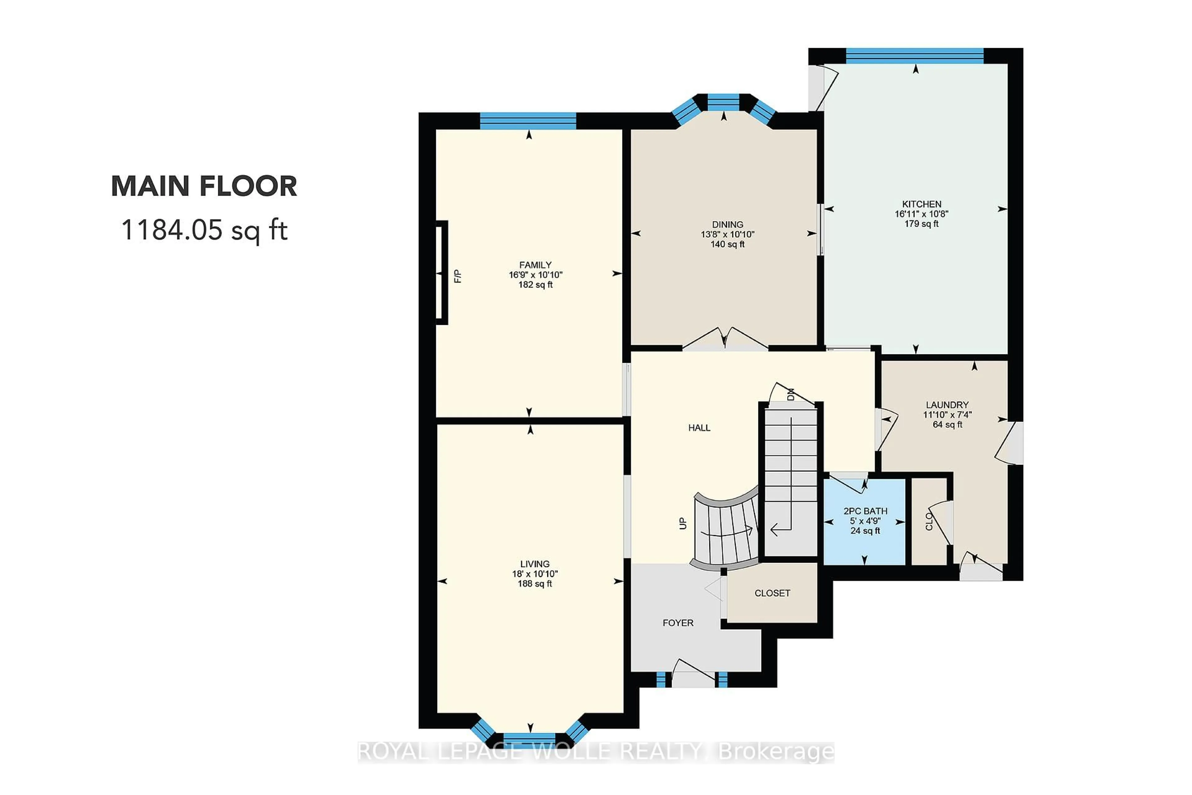 Floor plan for 89 Valley Ridge Cres, Waterloo Ontario N2T 1W9