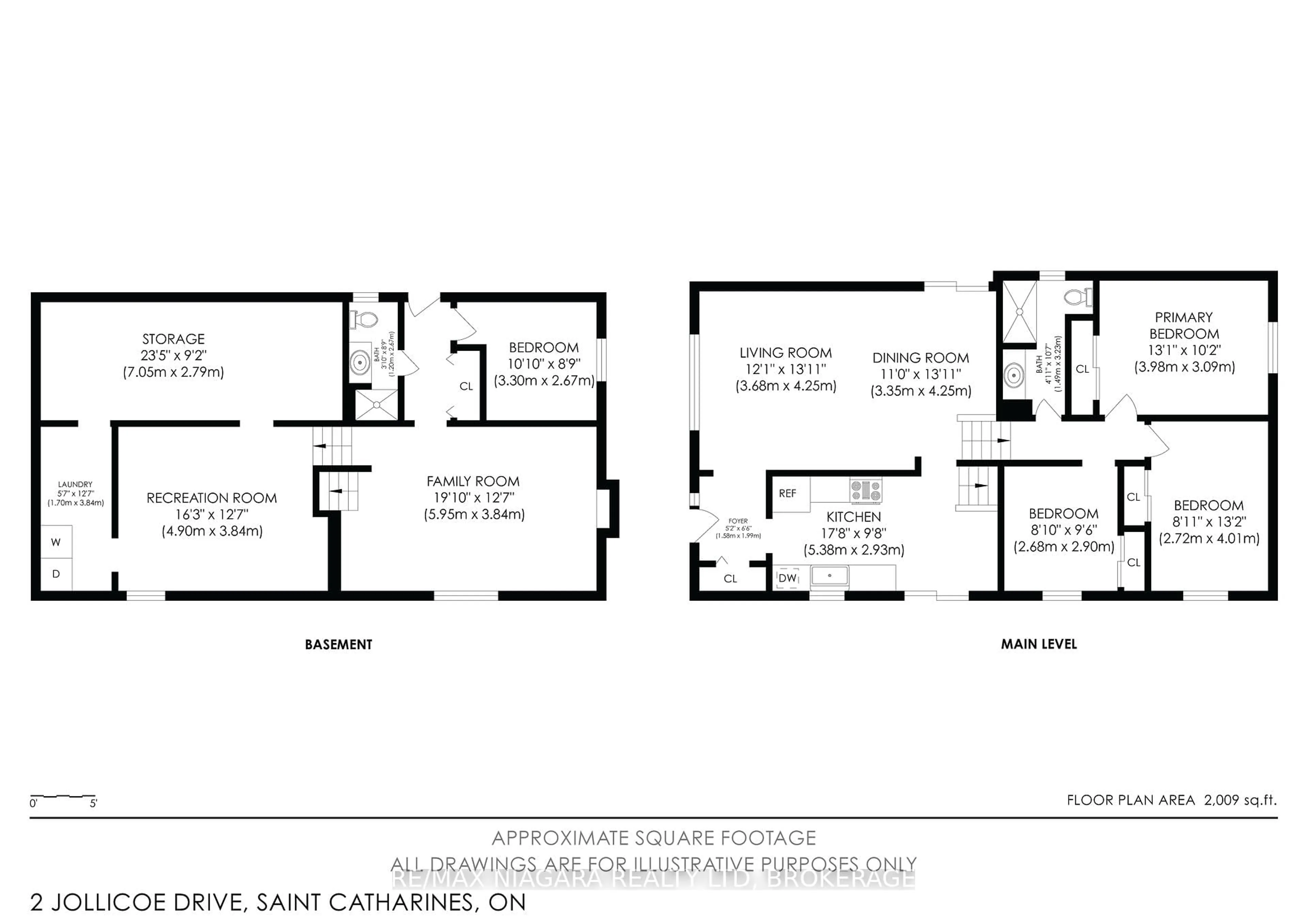 Floor plan for 2 Jellicoe Dr, St. Catharines Ontario L2N 6J2