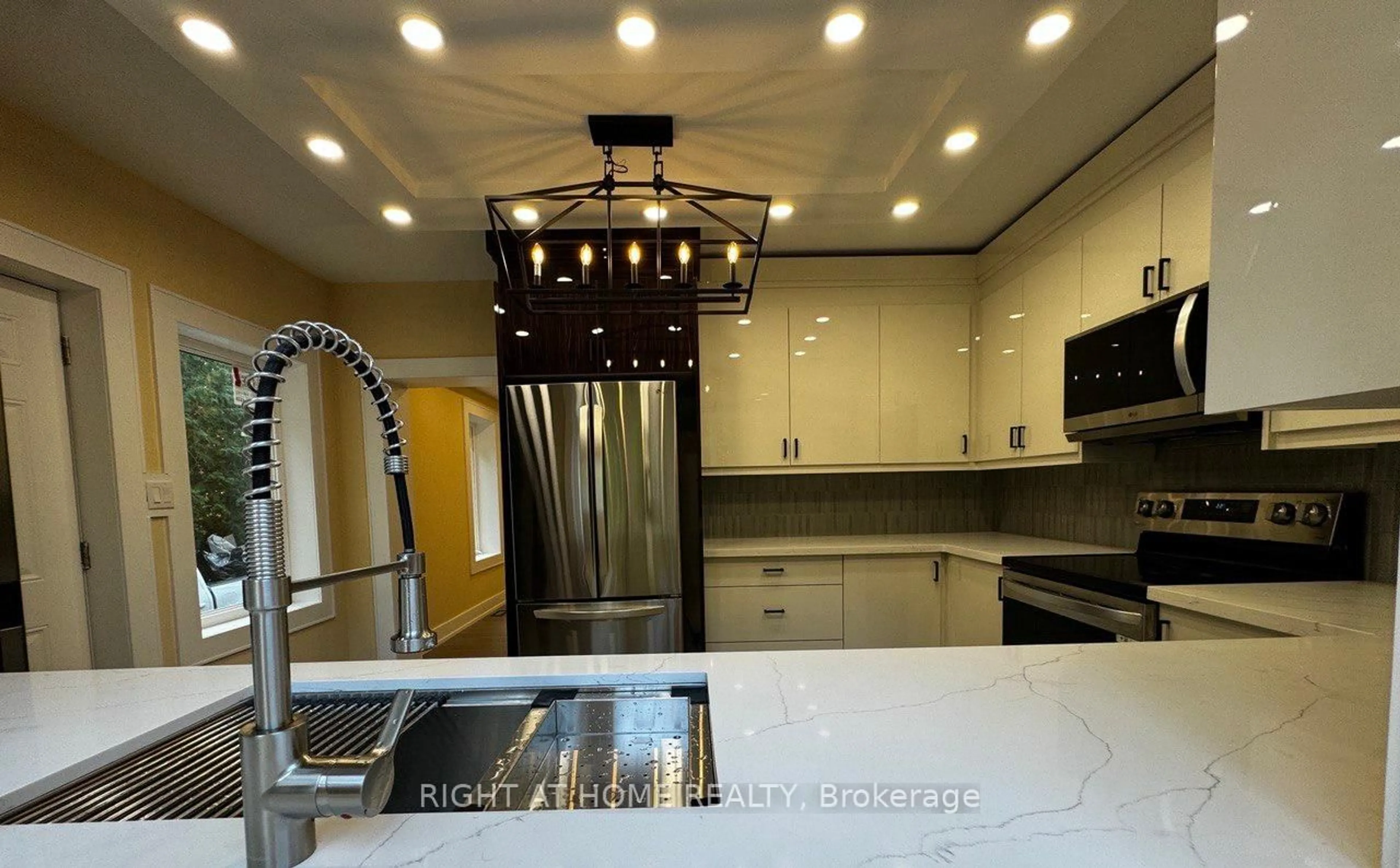 Contemporary kitchen, ceramic/tile floor for 22 O'brien St, Limoges Ontario K0K 2M0