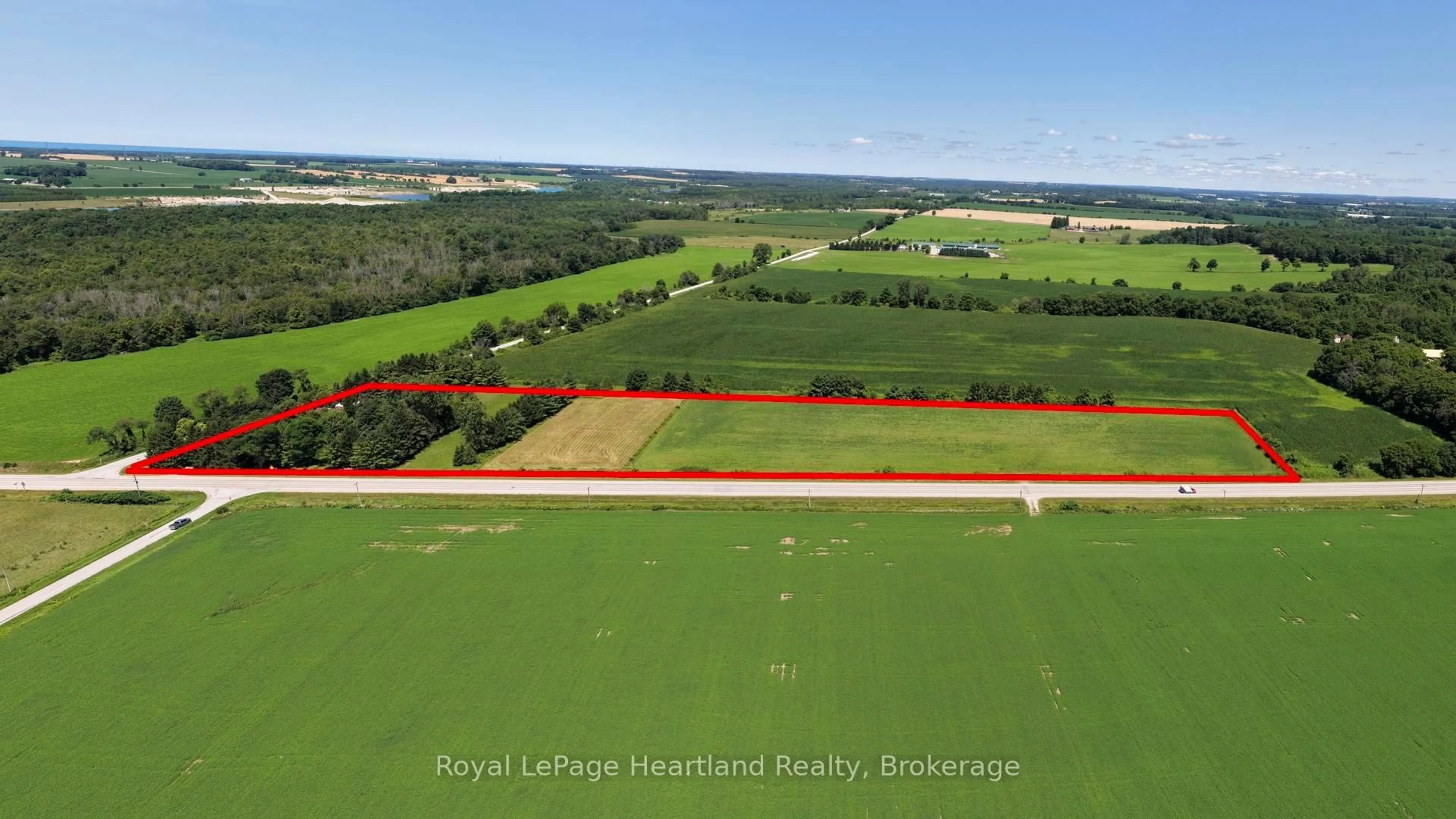 A pic from outside/outdoor area/front of a property/back of a property/a pic from drone, water/lake/river/ocean view for 37752 Bayfield Rd, Central Huron Ontario N0M 1L0