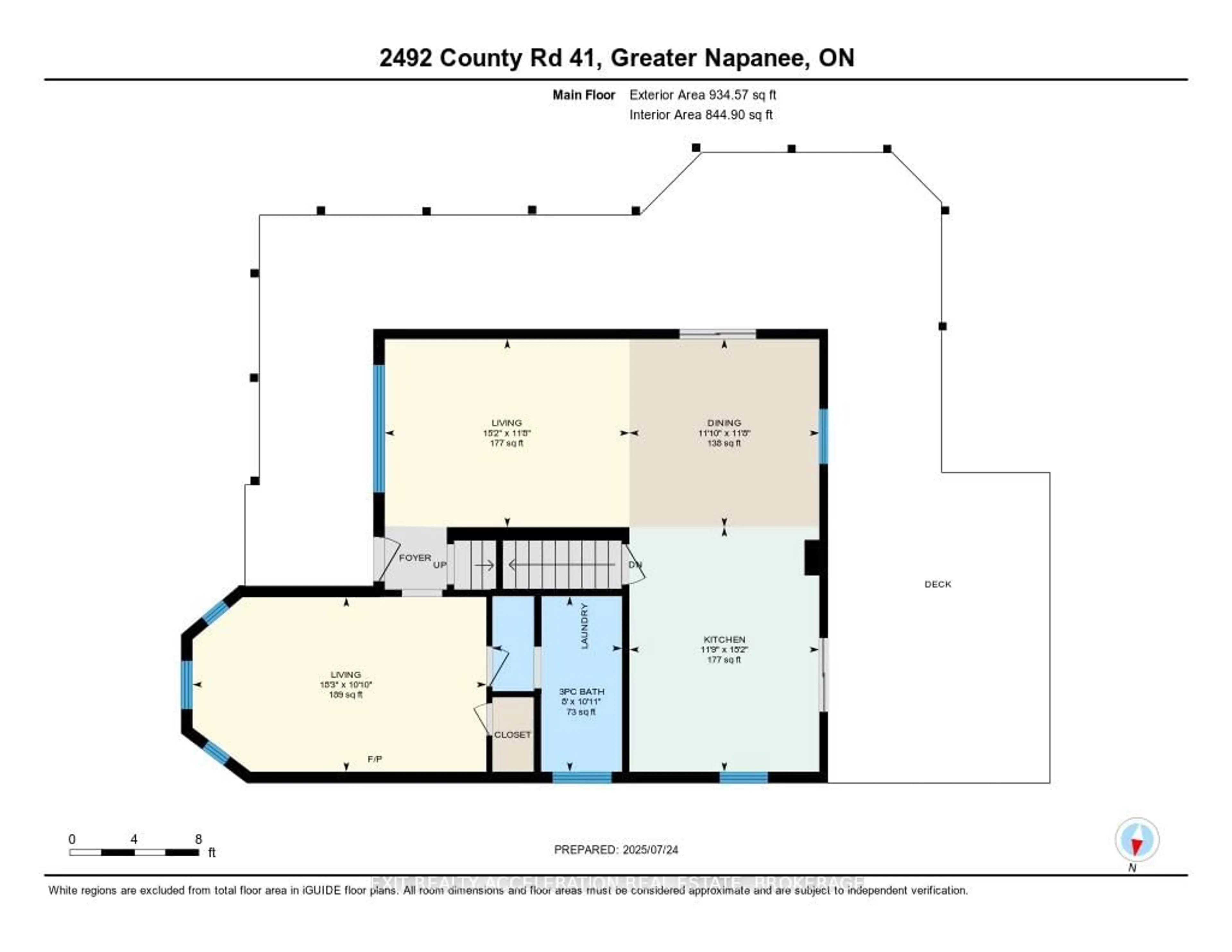 Floor plan for 2492 County Rd 41, Greater Napanee Ontario K0K 2W0