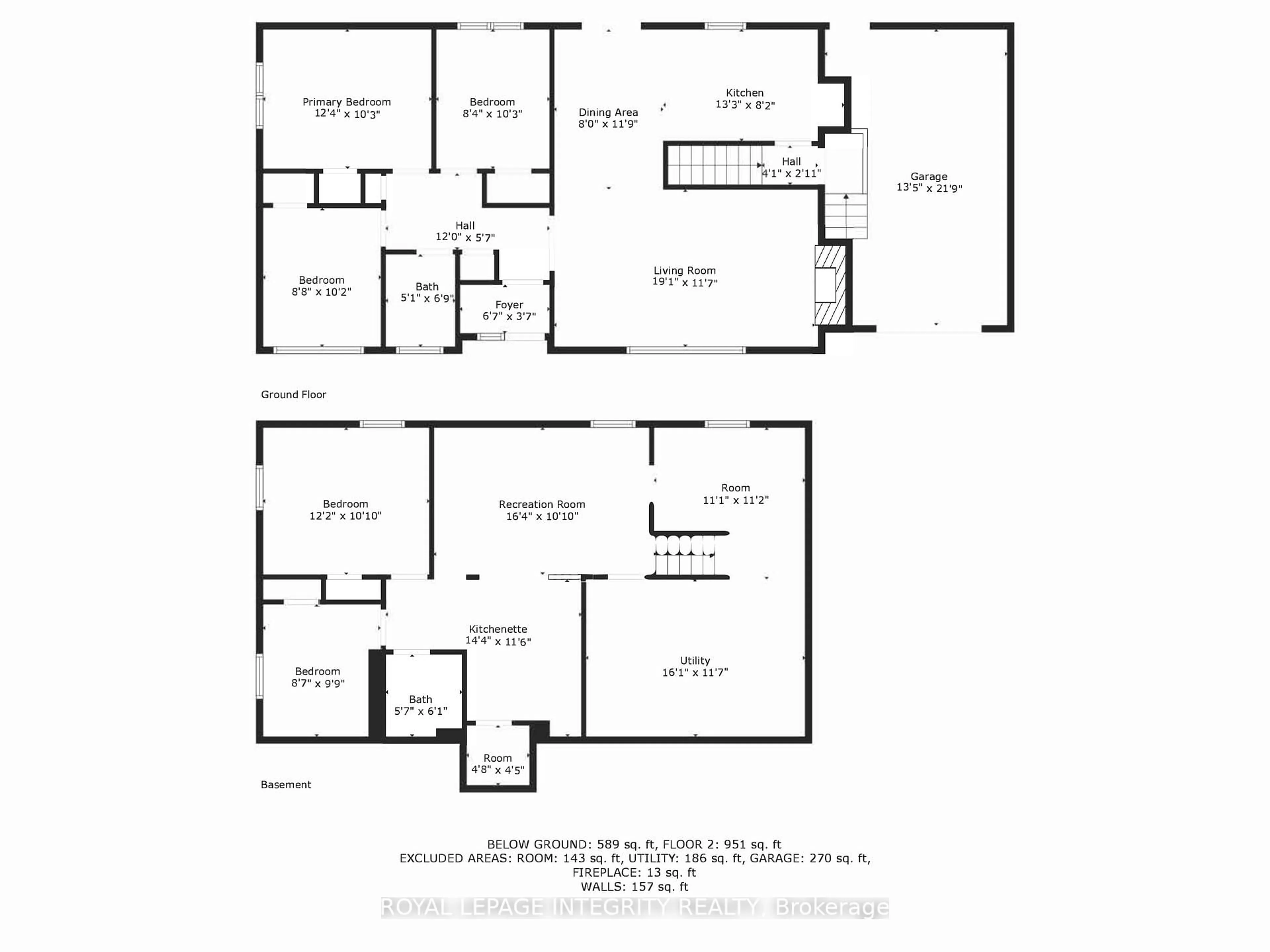 Floor plan for 18 Sullivan Ave, Ottawa Ontario K2G 1T3