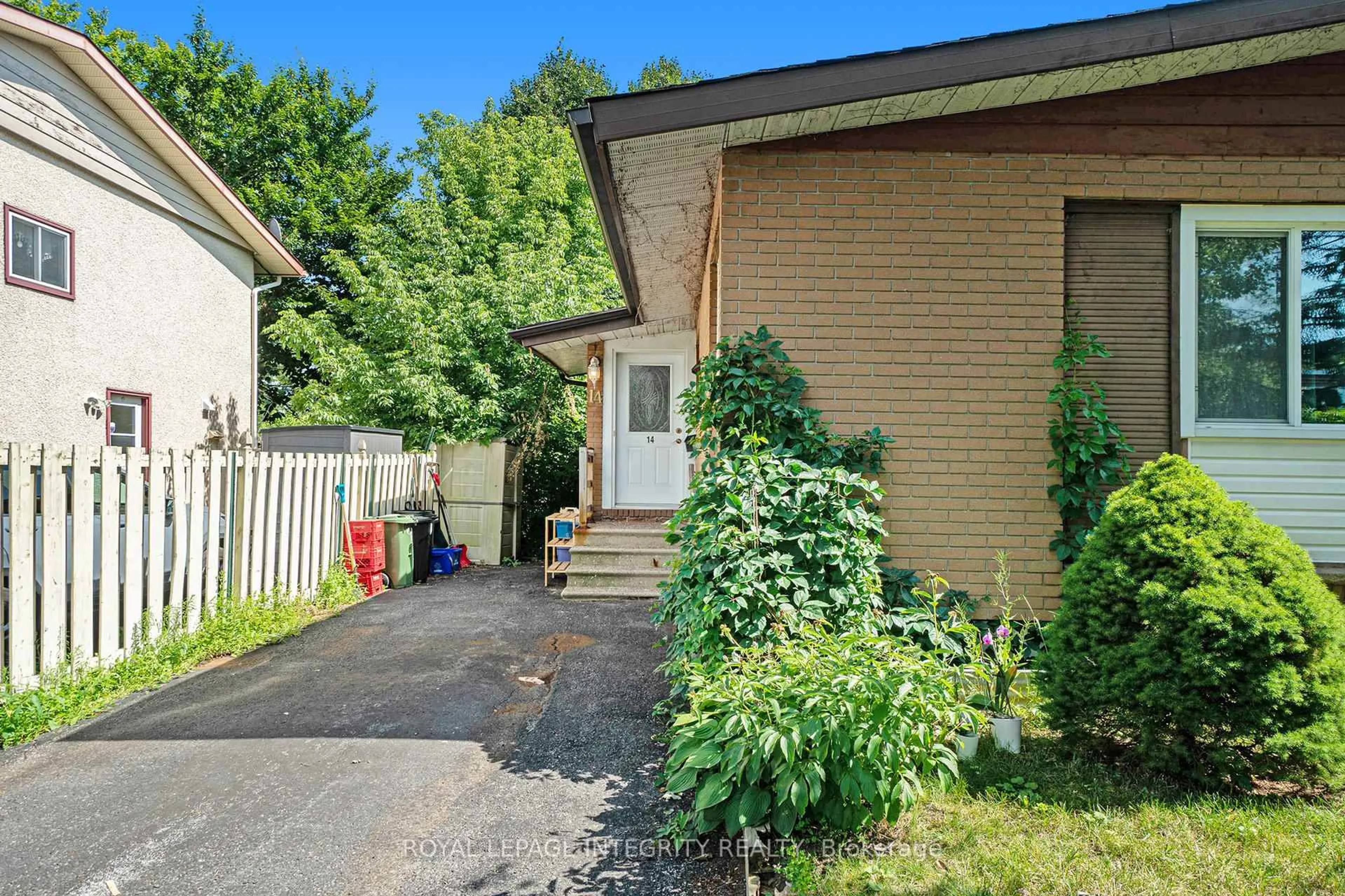 Patio, street for 14 Mulvagh Ave, Ottawa Ontario K2E 6M6