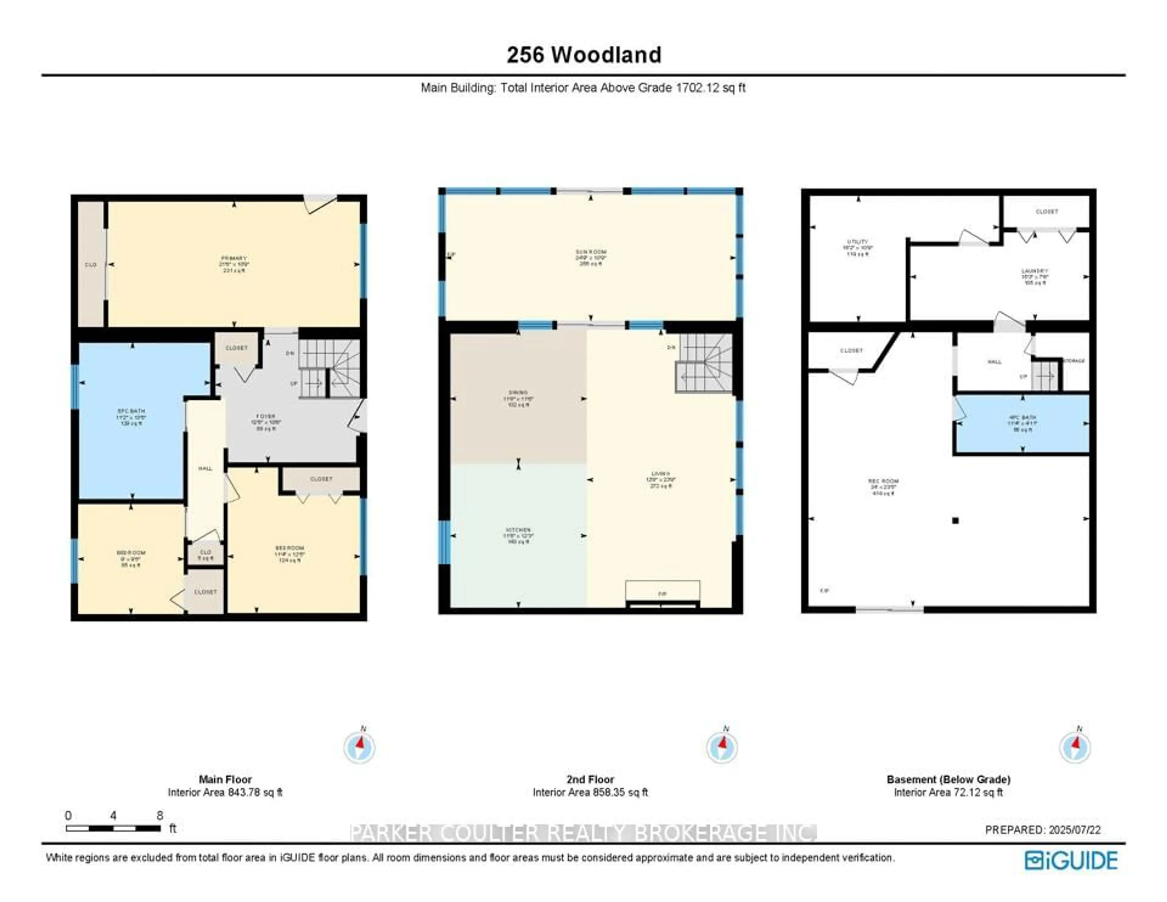 Floor plan for 256 Woodland Dr, Huntsville Ontario P1H 1A6