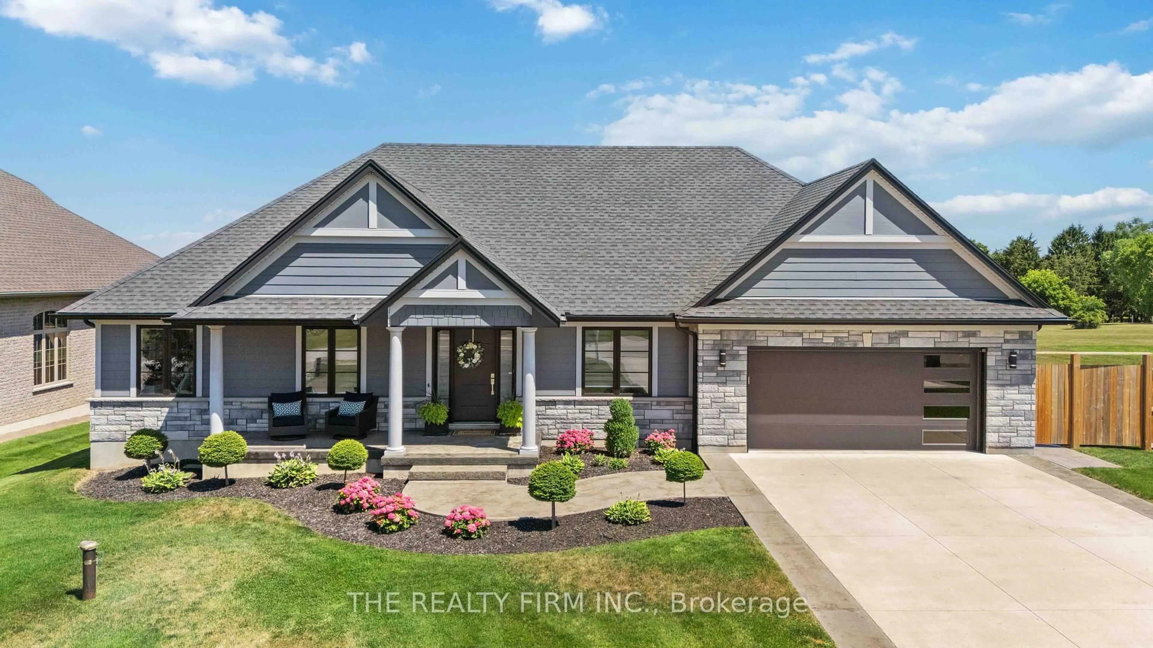 Home with brick exterior material, street for 88575 Hilltop Lane, Malahide Ontario N5H 0B1