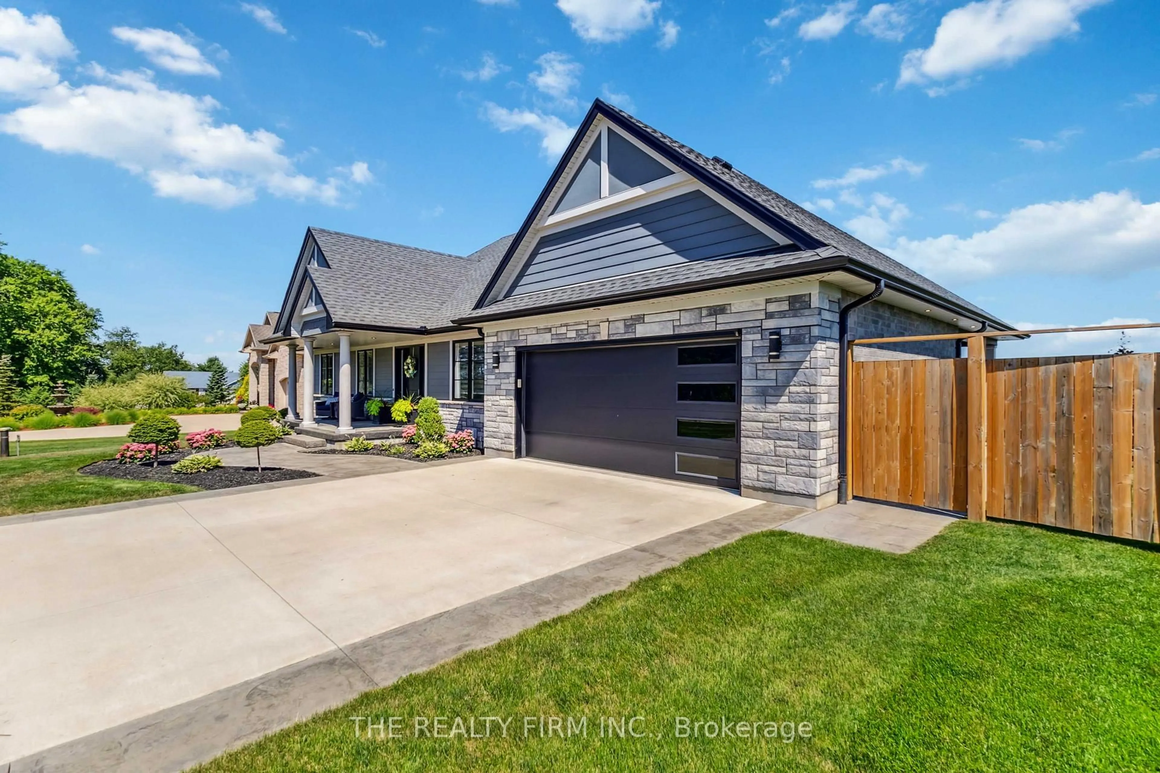 Home with brick exterior material, street for 88575 Hilltop Lane, Malahide Ontario N5H 0B1
