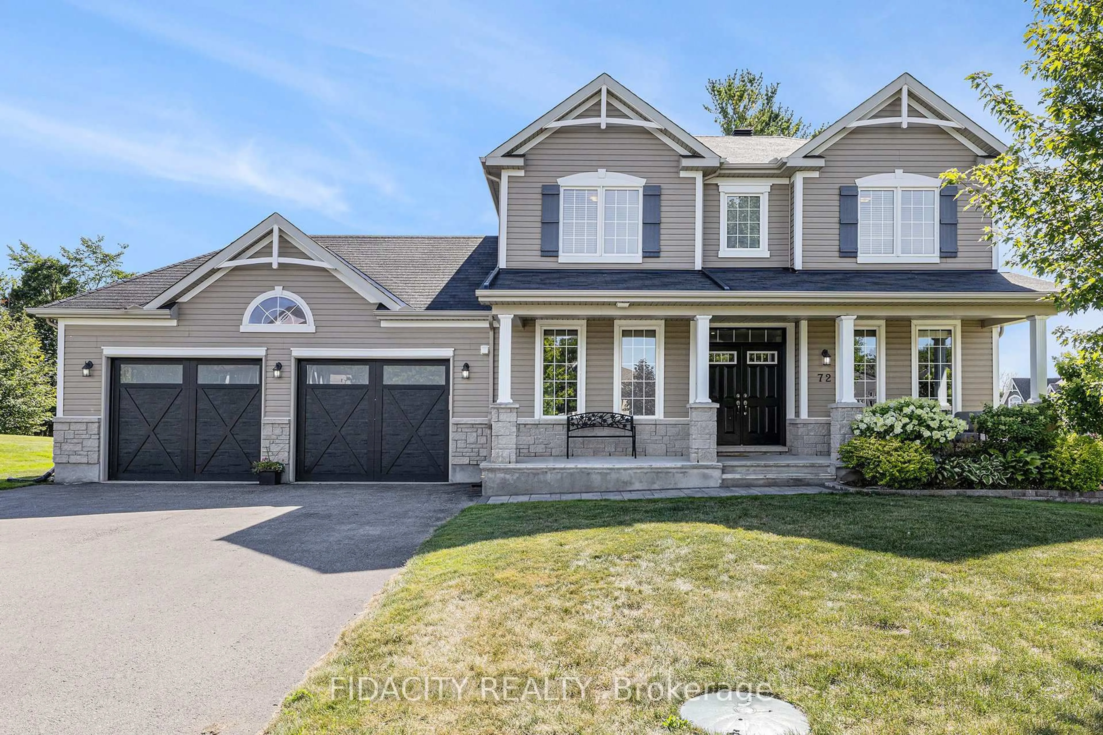 Home with brick exterior material, street for 72 White Tail Dr, Almonte Ontario K0A 1A0