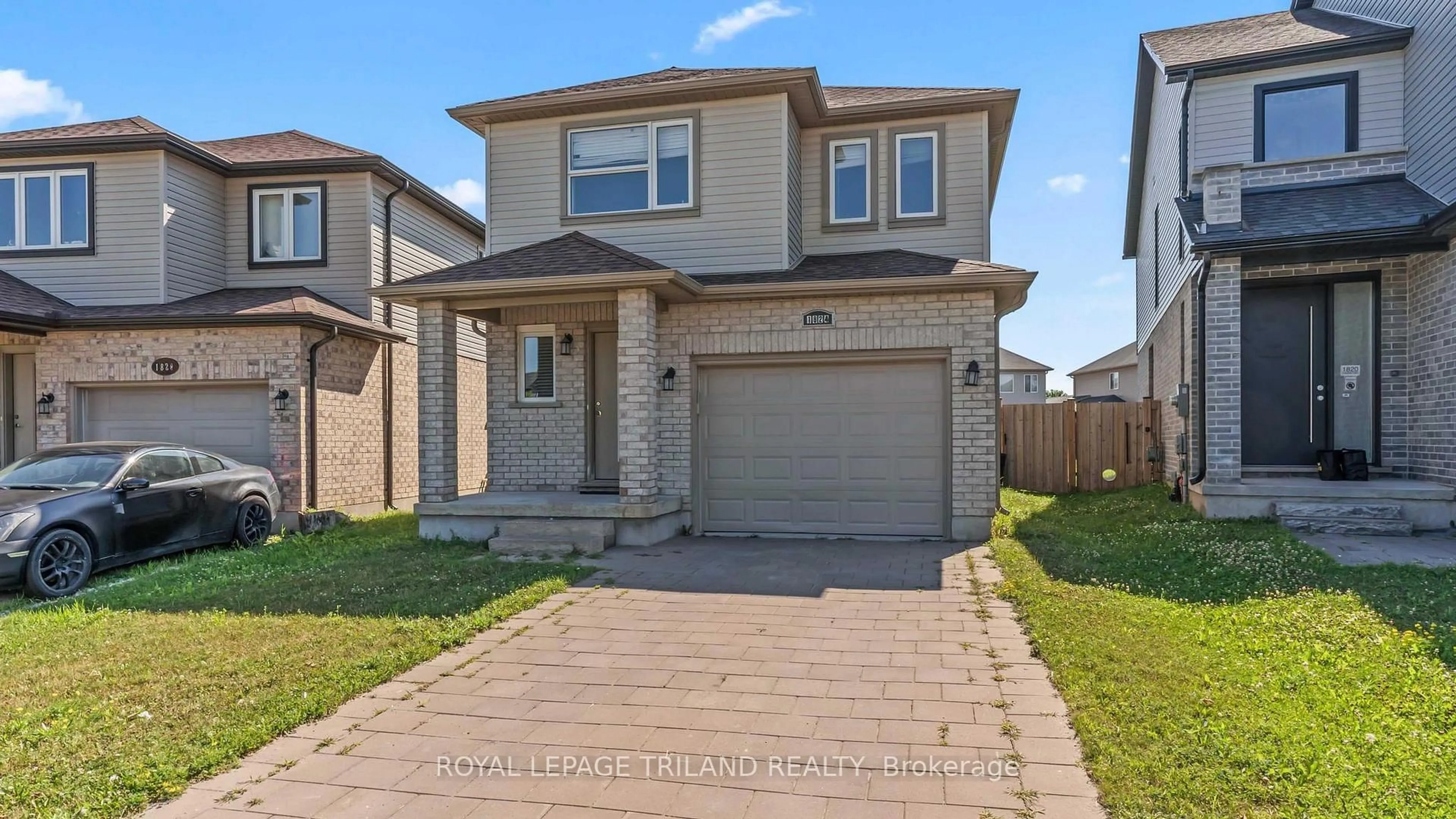 Home with brick exterior material, street for 1824 FOXRIDGE Cres, London North Ontario N6G 0L7