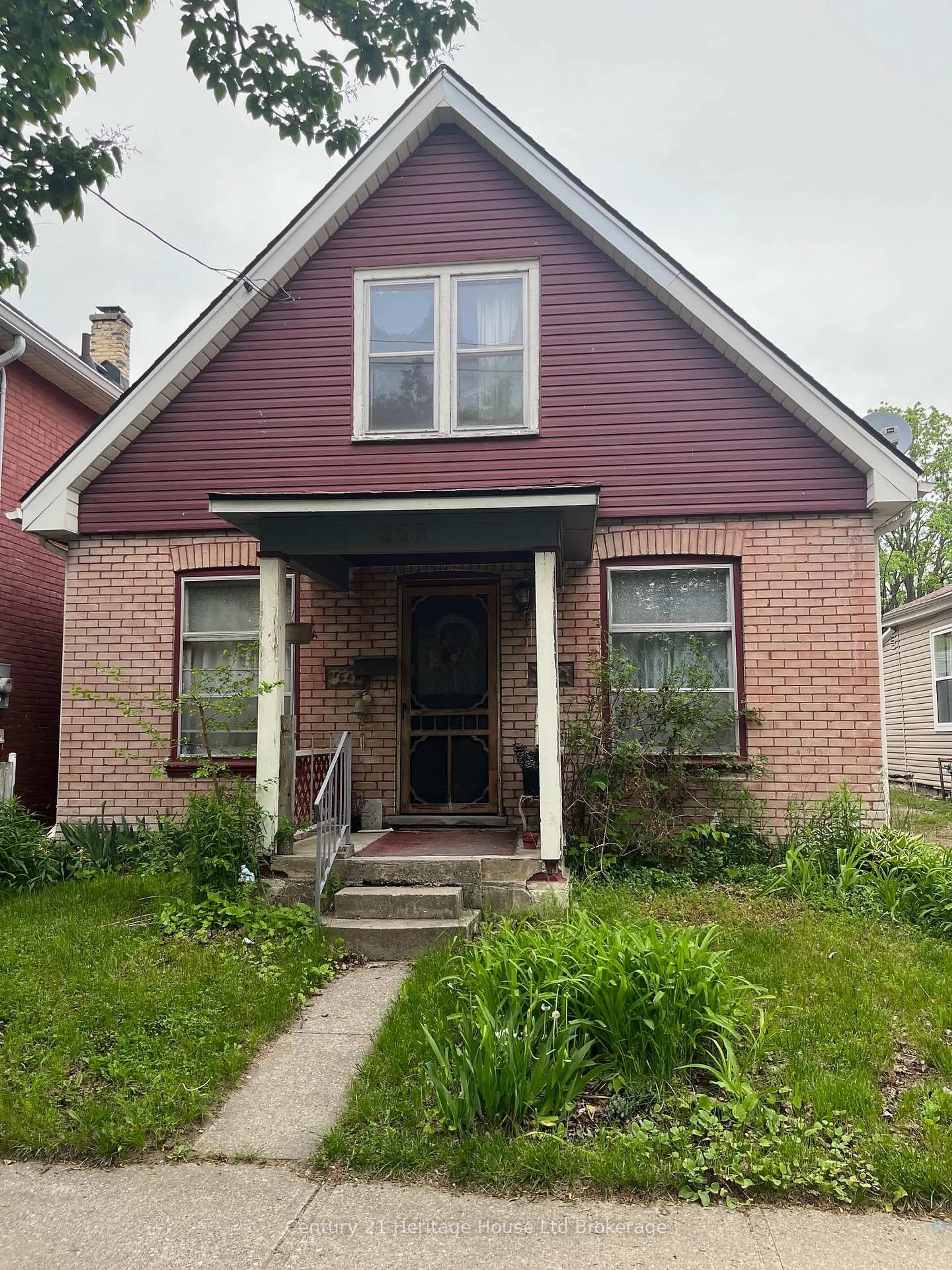 Home with brick exterior material, street for 232 Grey St, Brantford Ontario N3S 4W7
