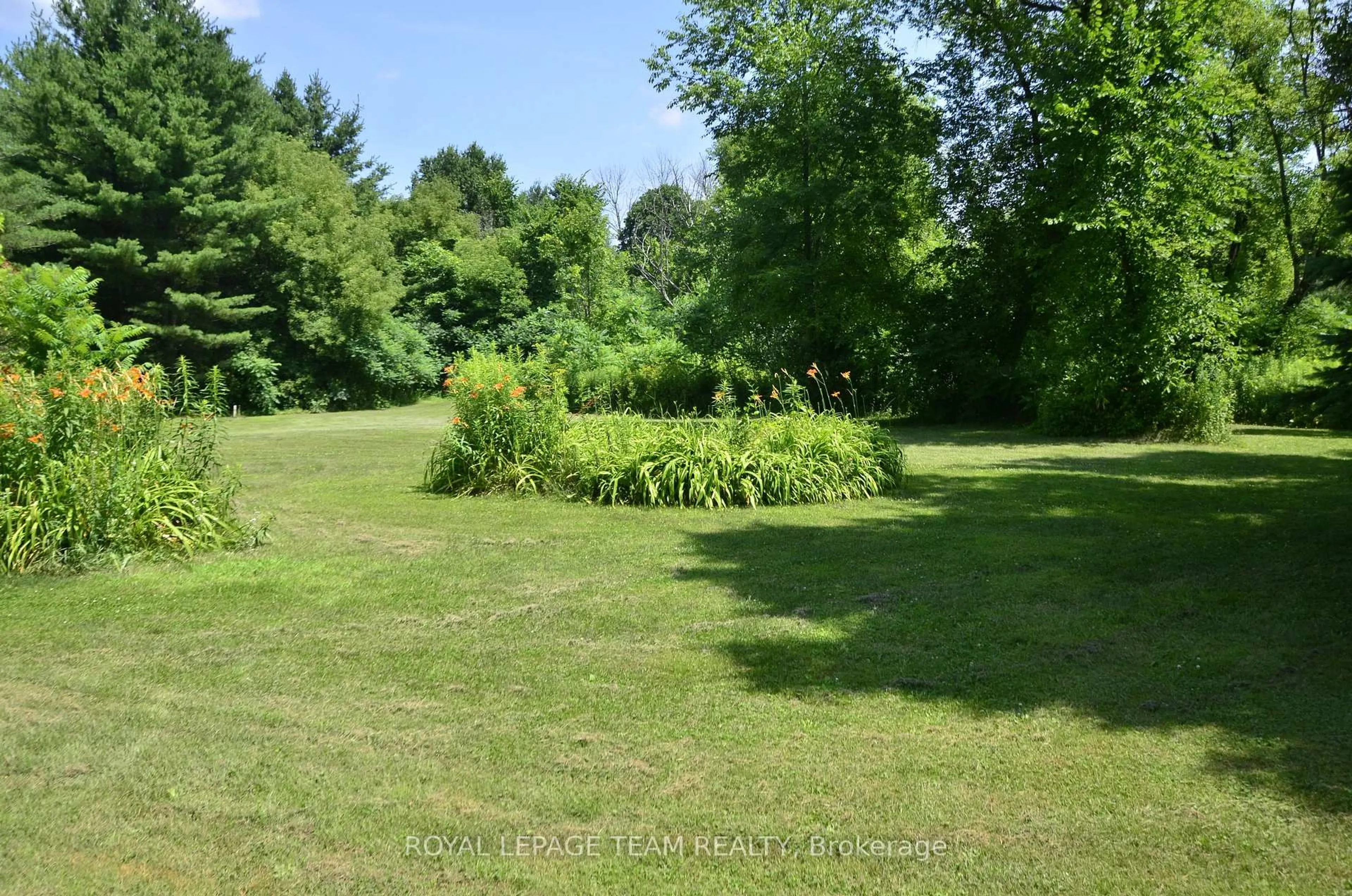 A pic from outside/outdoor area/front of a property/back of a property/a pic from drone, forest/trees view for 10355 Broken Second Rd, South Dundas Ontario K0E 1K0