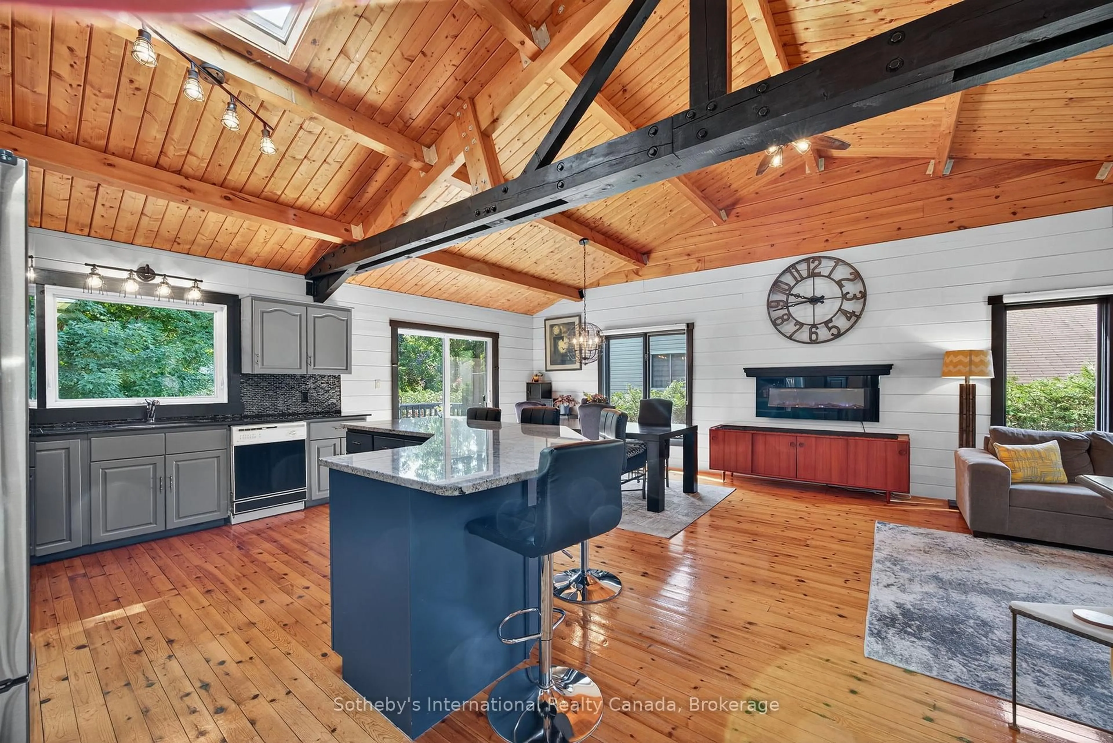 Open concept kitchen, unknown for 62 Pollard Dr, Meaford Ontario N4L 1A7