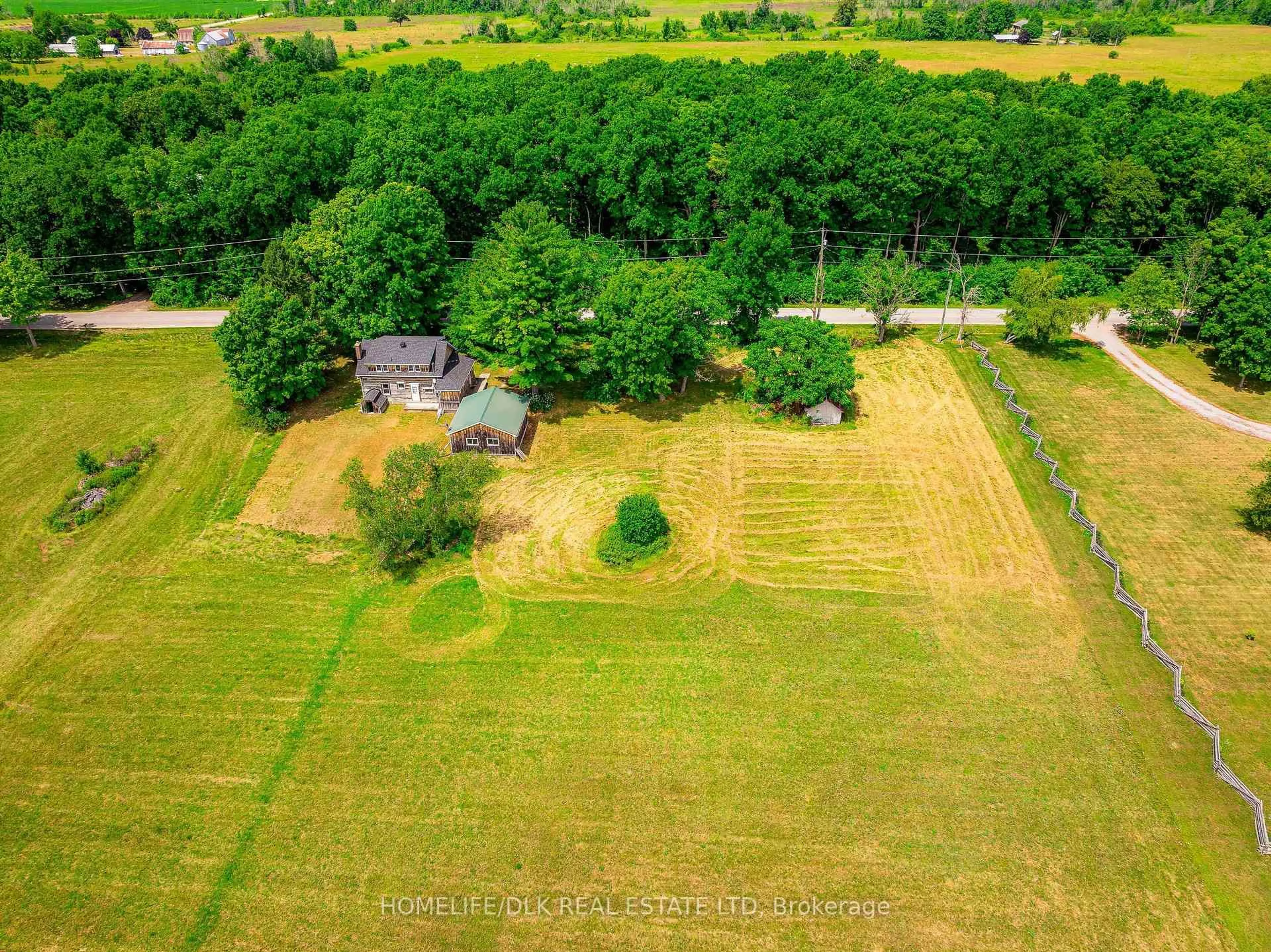 A pic from outside/outdoor area/front of a property/back of a property/a pic from drone, unknown for 361 Kitley Line 9 Rd, Elizabethtown-Kitley Ontario K0E 1H0