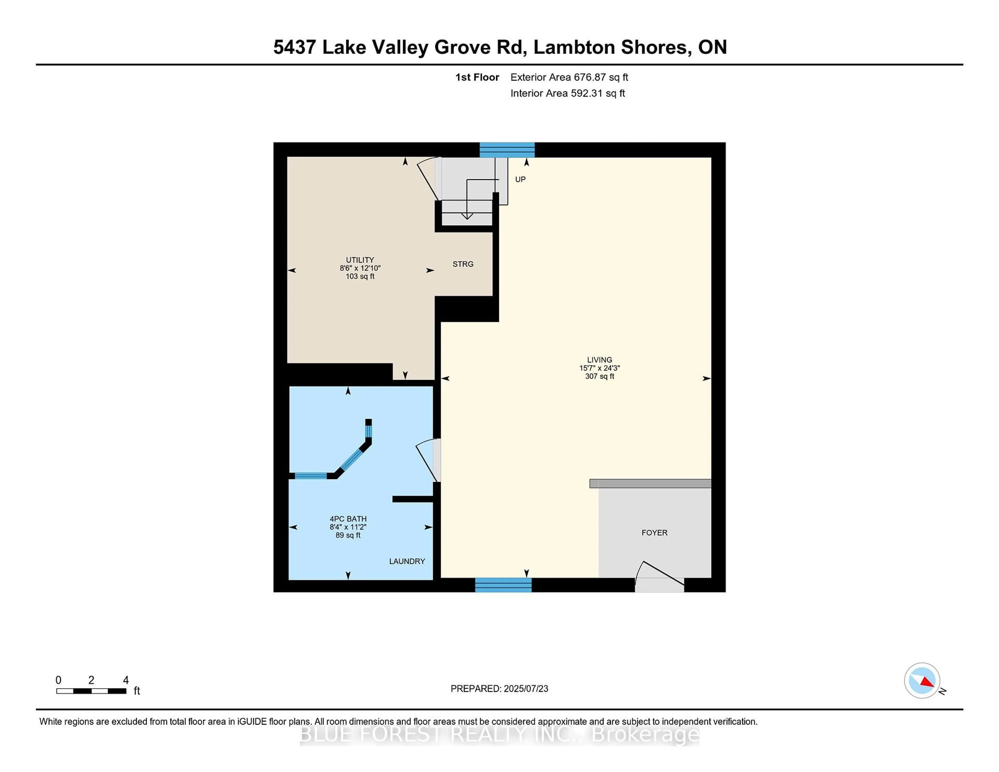 Floor plan for 5437 Lake Valley Grove Rd, Lambton Shores Ontario N0N 1J7