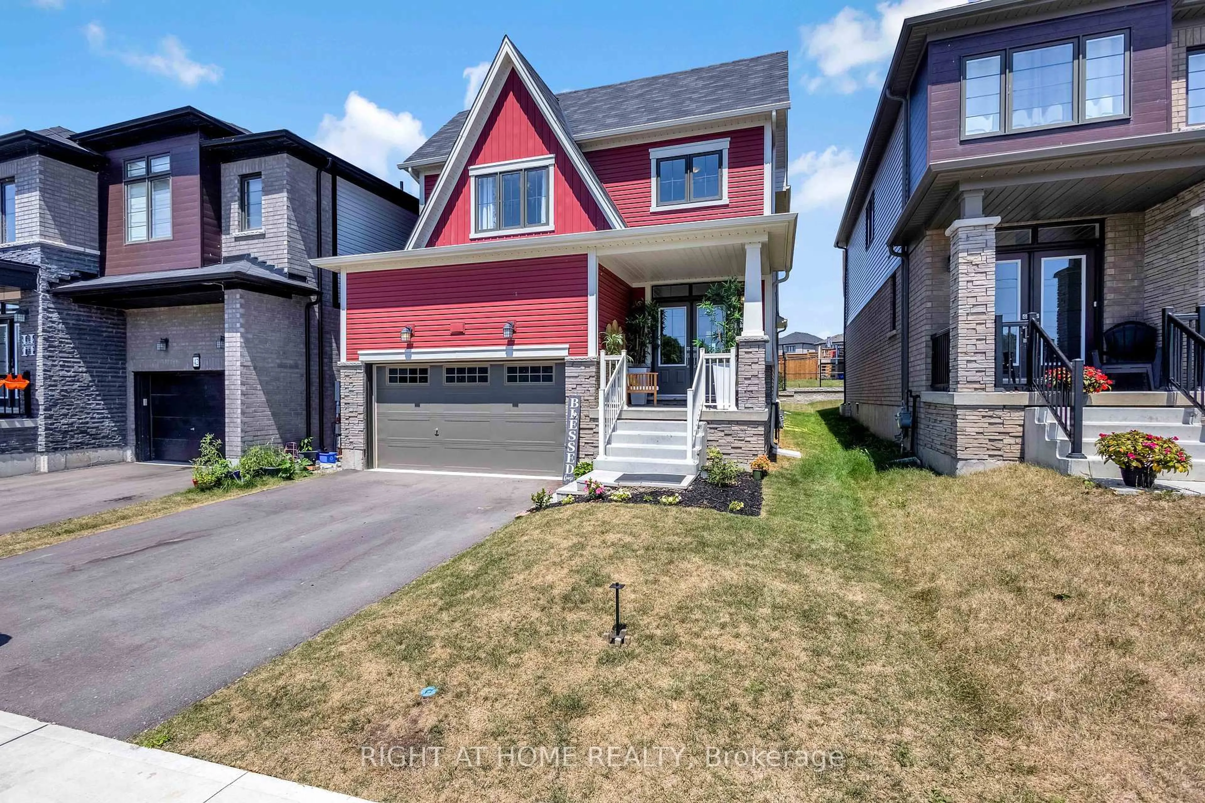 Home with brick exterior material, street for 44 Santos Dr, Haldimand Ontario N3W 0H1