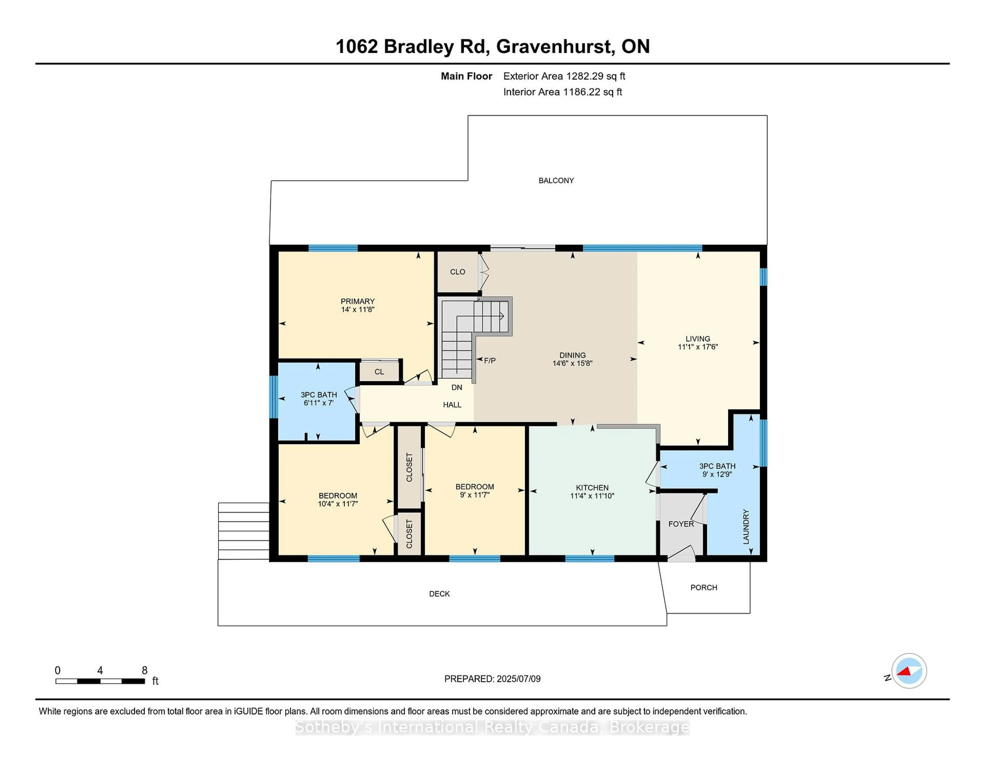 Floor plan for 1062 Bradley Rd, Muskoka Lakes Ontario P1P 1R2