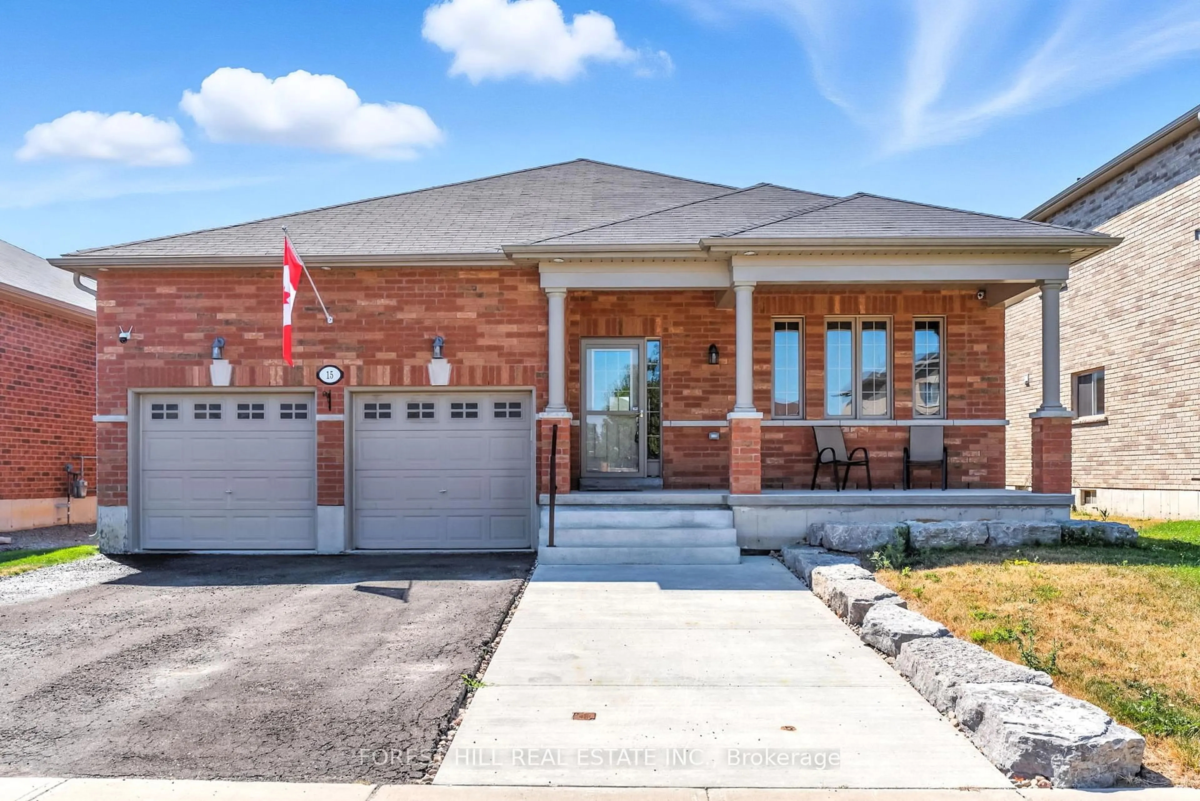 Home with brick exterior material, street for 15 Lords Dr, Trent Hills Ontario K0L 1Y0