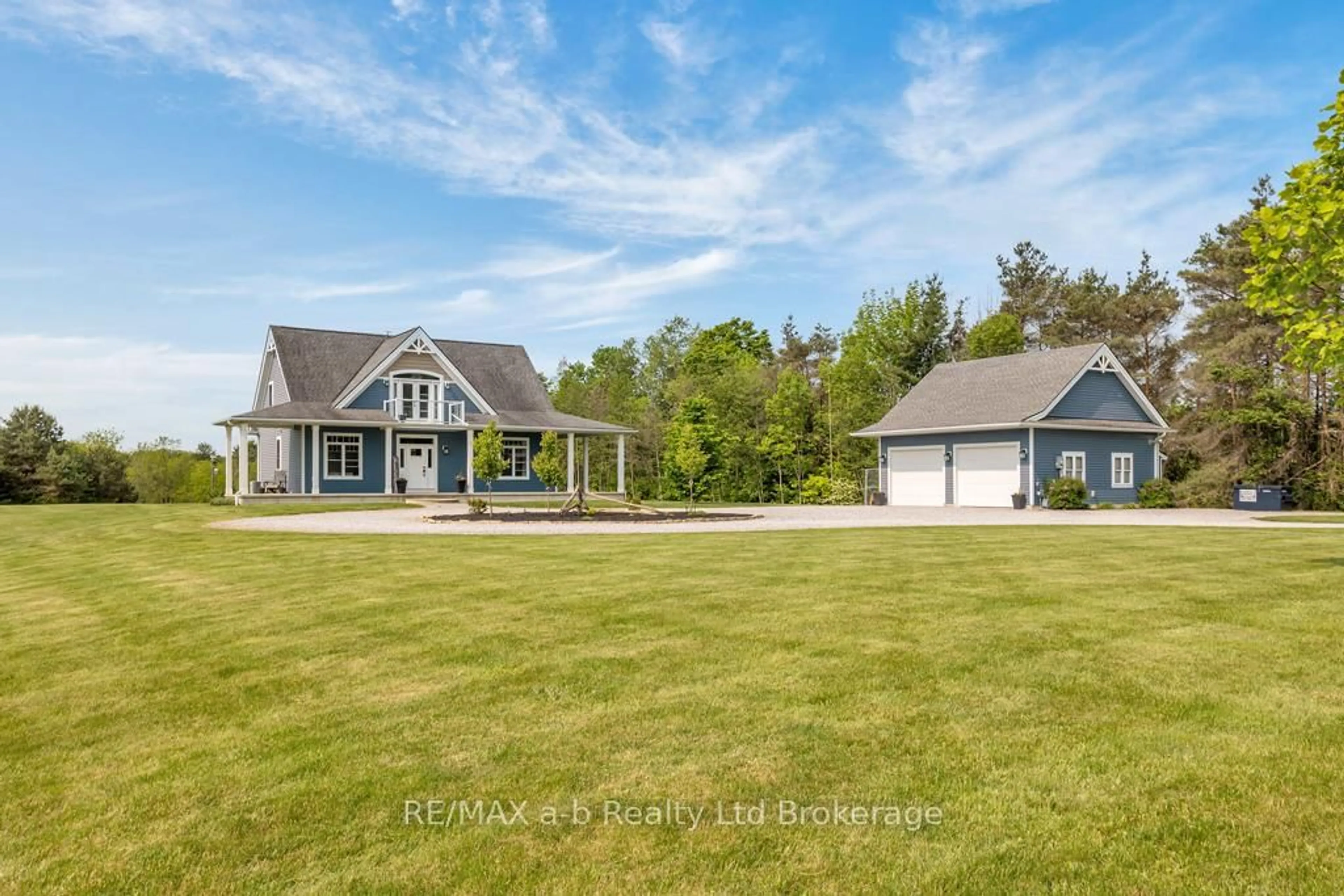 A pic from outside/outdoor area/front of a property/back of a property/a pic from drone, water/lake/river/ocean view for 210 Beach Lane, Norfolk Ontario N0E 1G0