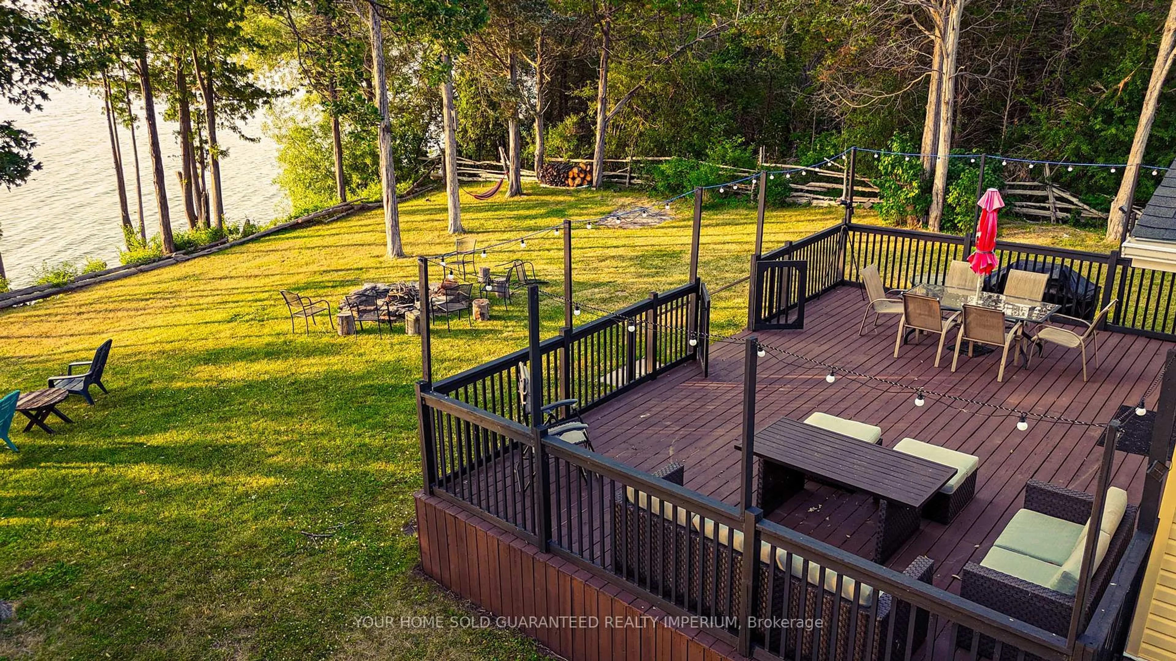 Patio, forest/trees view for 2491 COUNTY ROAD 15 Rd, Prince Edward County Ontario K0K 2T0
