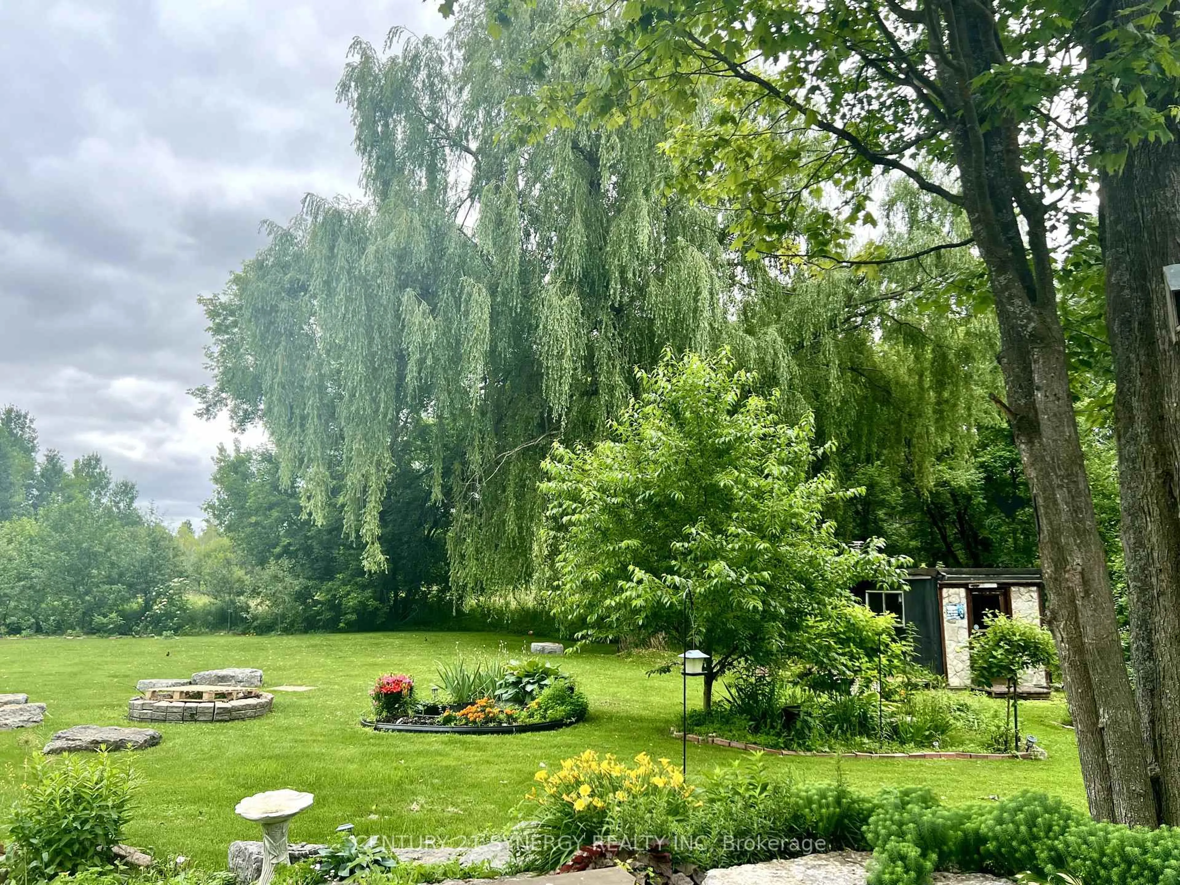 Patio, forest/trees view for 5230 Thunder Rd, Carlsbad Springs Ontario K0A 1K0