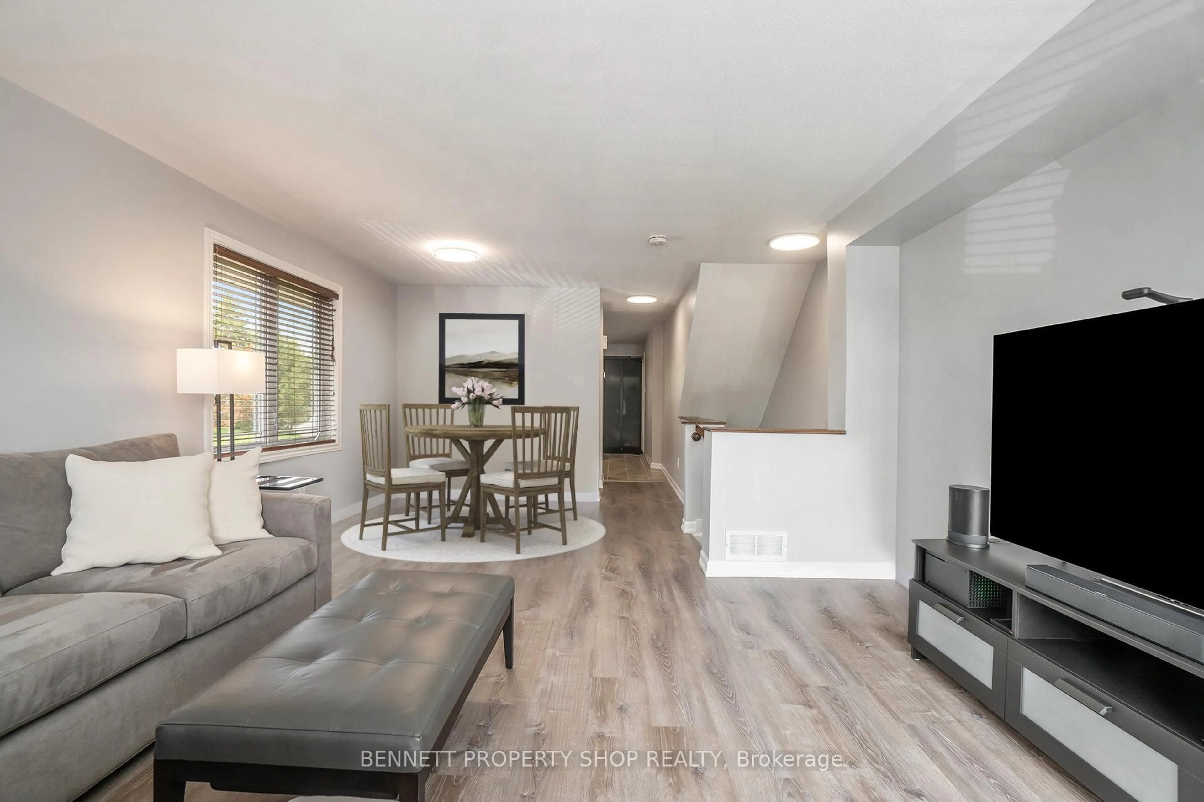Living room with furniture, unknown for 631 Louis Toscano Dr #58, Ottawa Ontario K4A 0B7