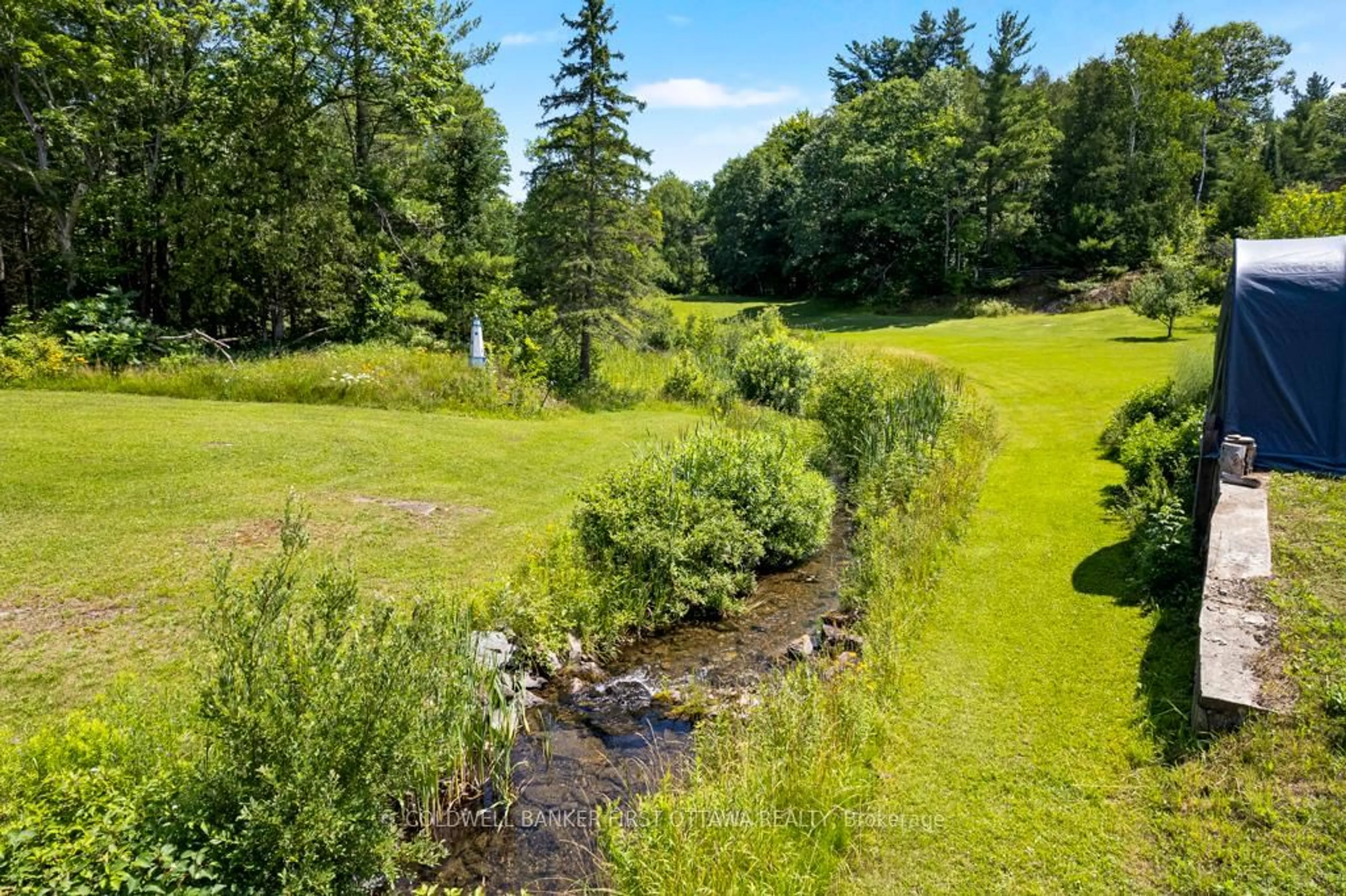 A pic from outside/outdoor area/front of a property/back of a property/a pic from drone, water/lake/river/ocean view for 9252 Highway 511 Rd, Lanark Ontario K0G 1K0