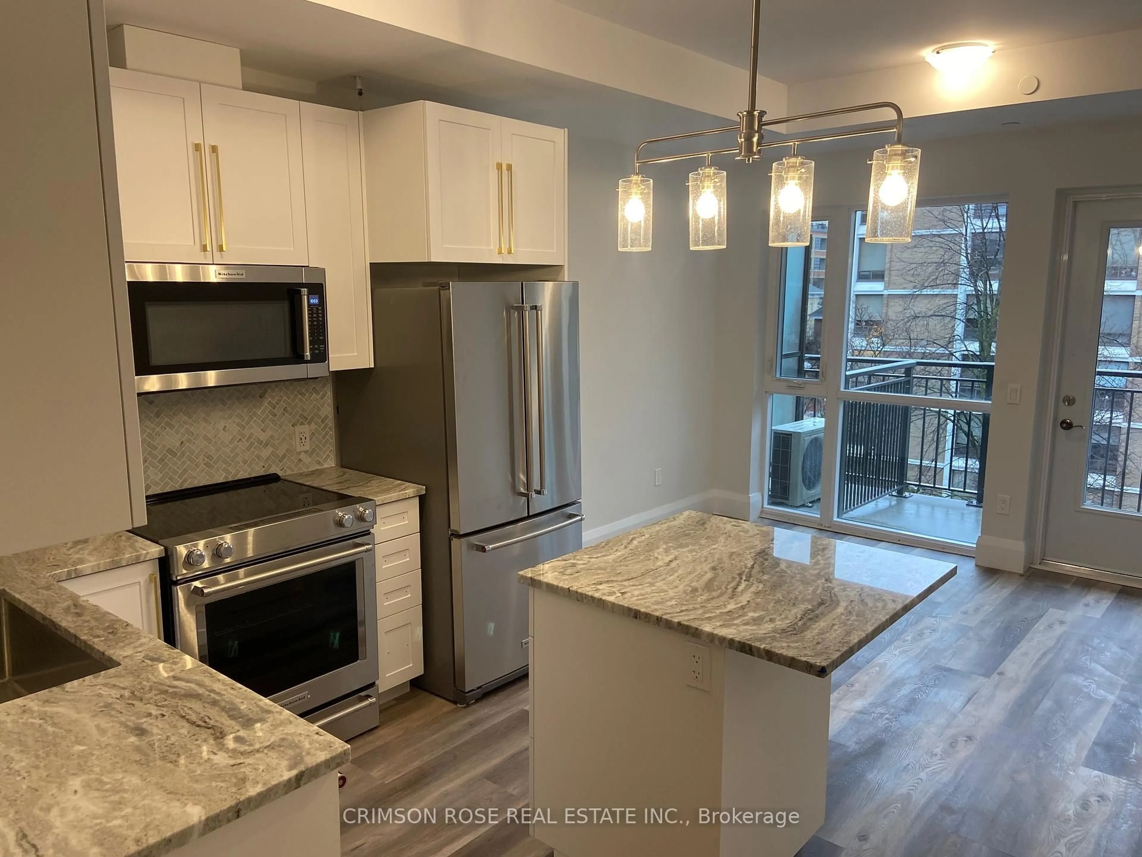 Open concept kitchen, unknown for 51 David St #502, Kitchener Ontario N2G 1K1