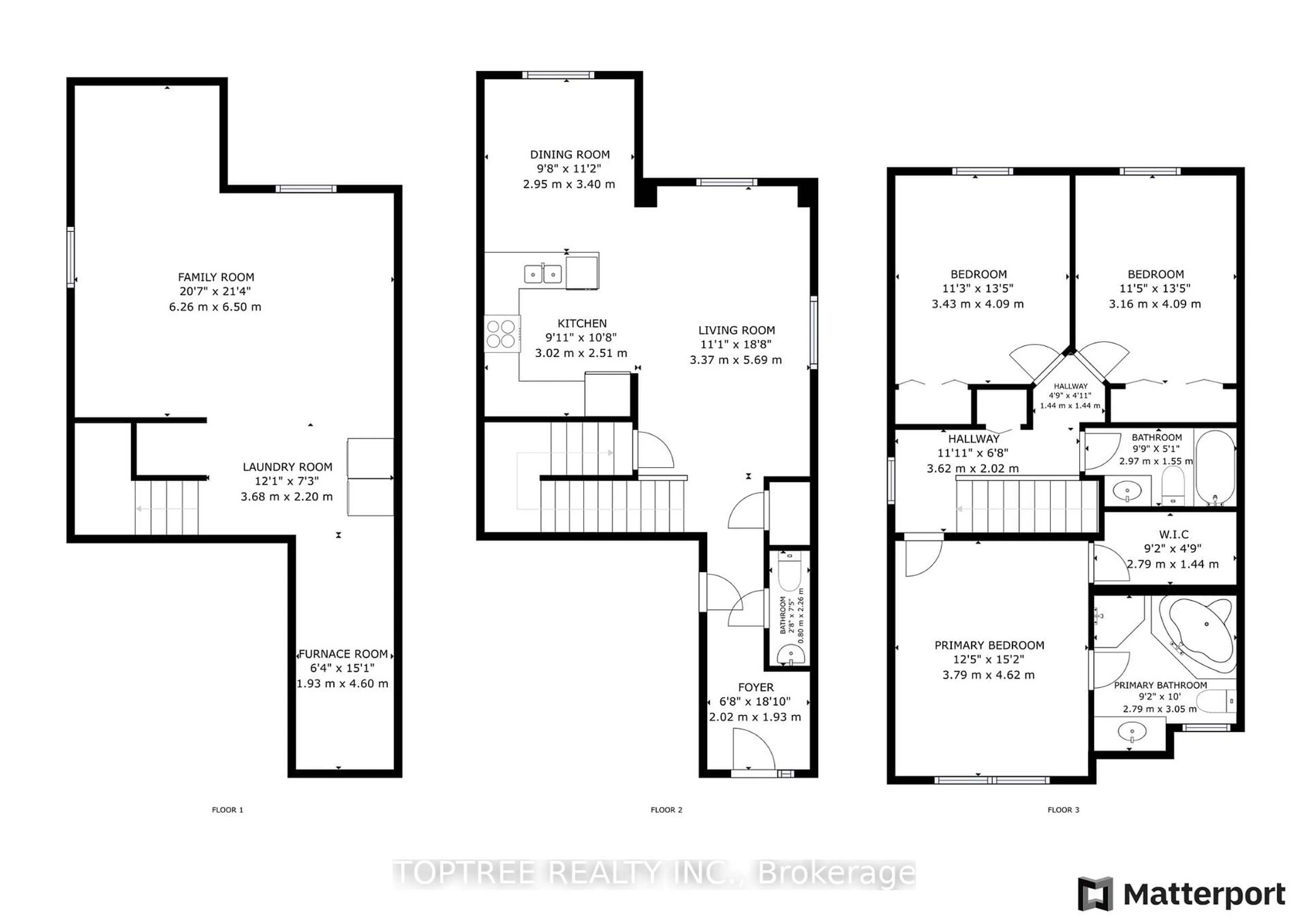 Floor plan for 1855 Creekside St, London North Ontario N5X 4L9