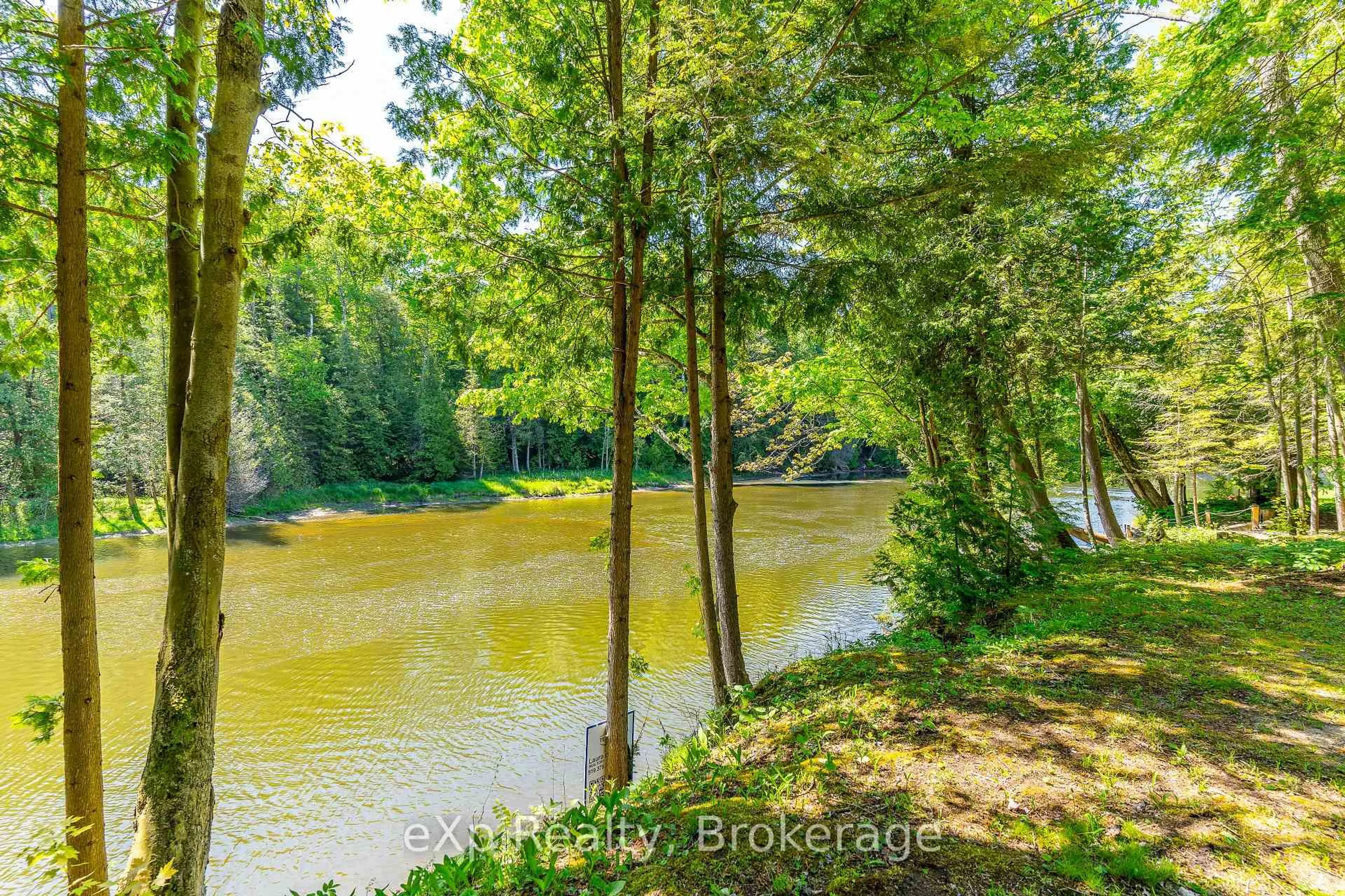 A pic from outside/outdoor area/front of a property/back of a property/a pic from drone, water/lake/river/ocean view for 78 INDIAN Tr, South Bruce Peninsula Ontario N0H 2G0