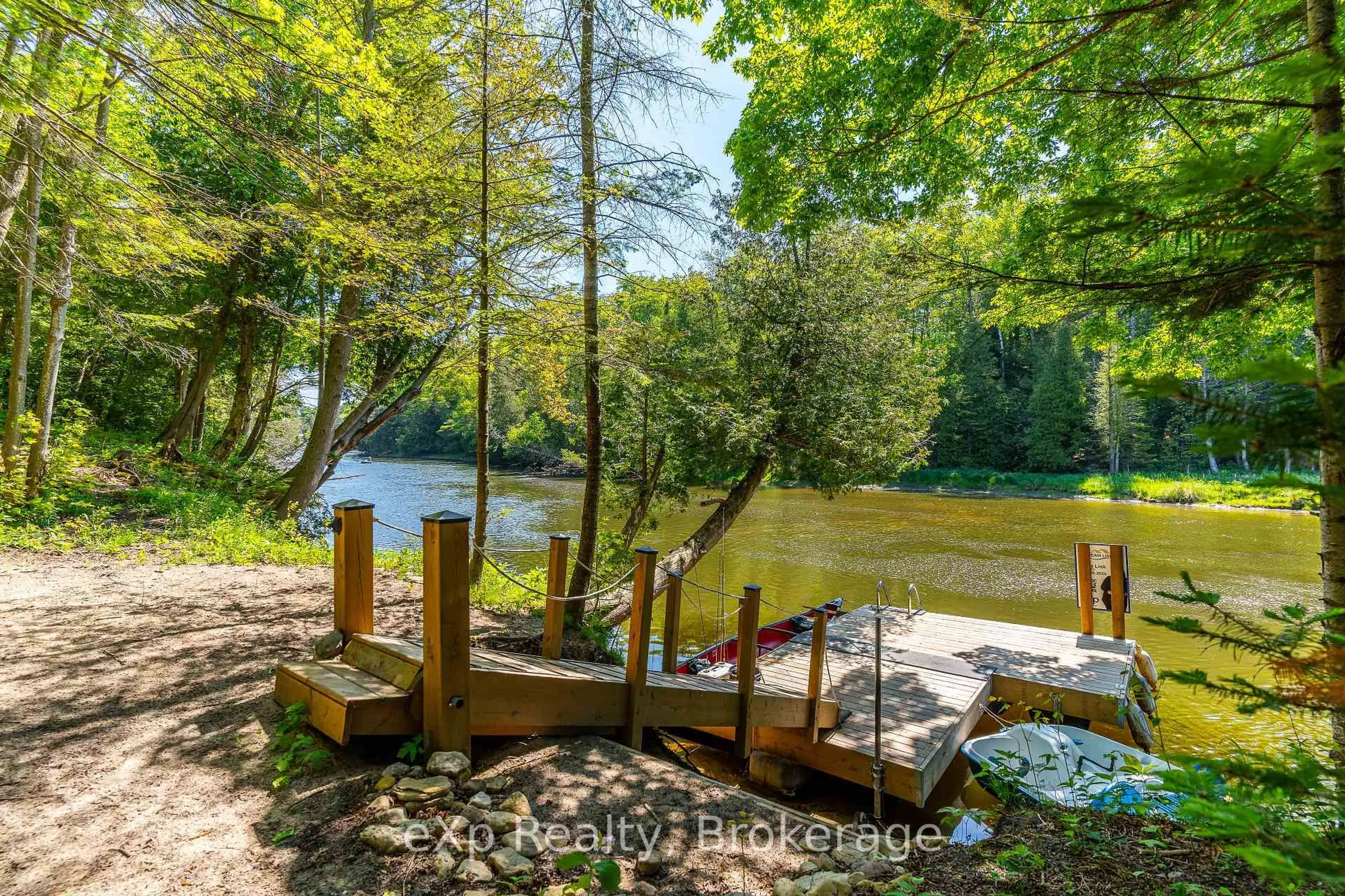 Patio, water/lake/river/ocean view for 78 INDIAN Tr, South Bruce Peninsula Ontario N0H 2G0
