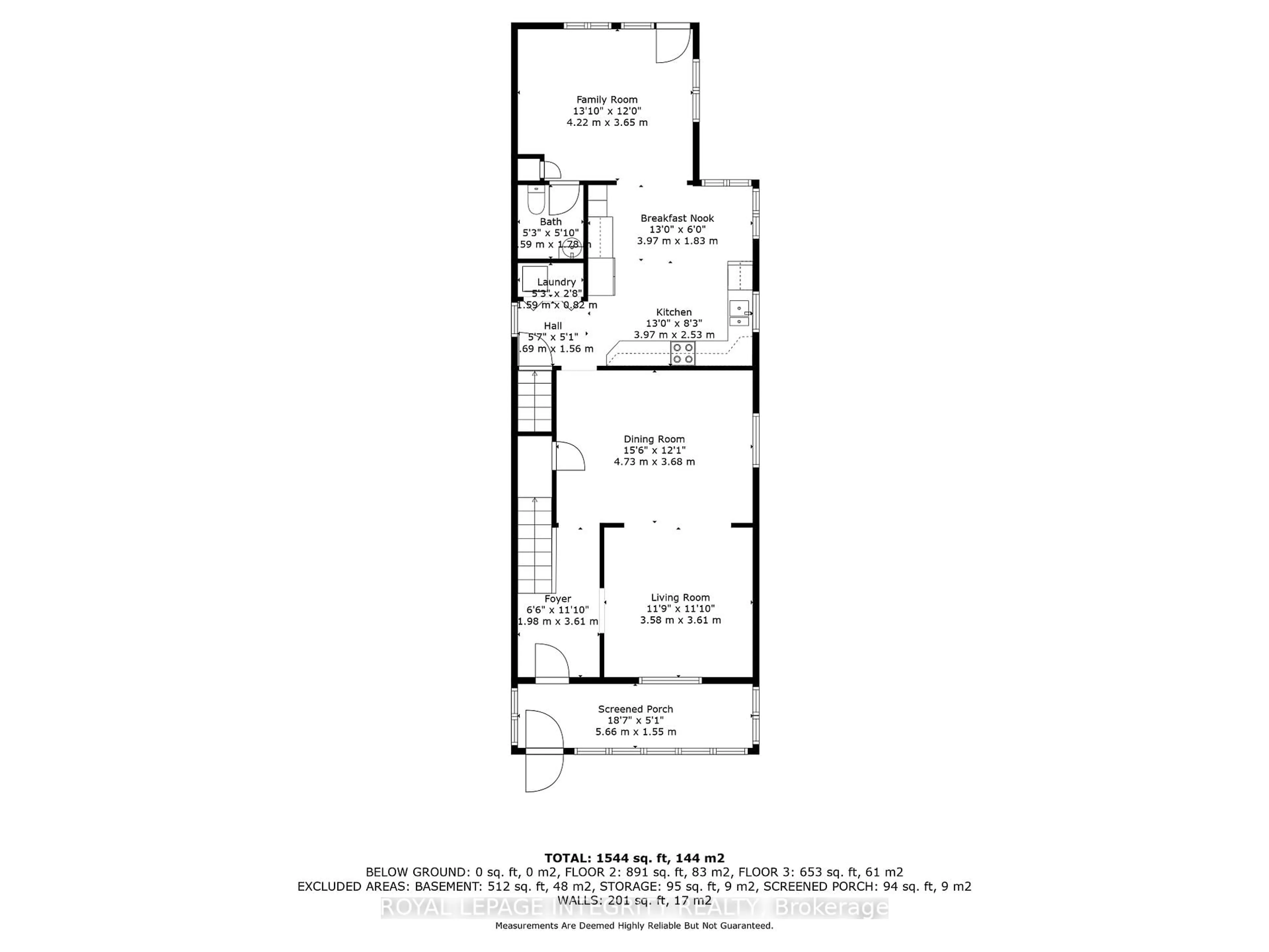 Floor plan for 29 Strathcona Ave, Ottawa Ontario K1S 1X3