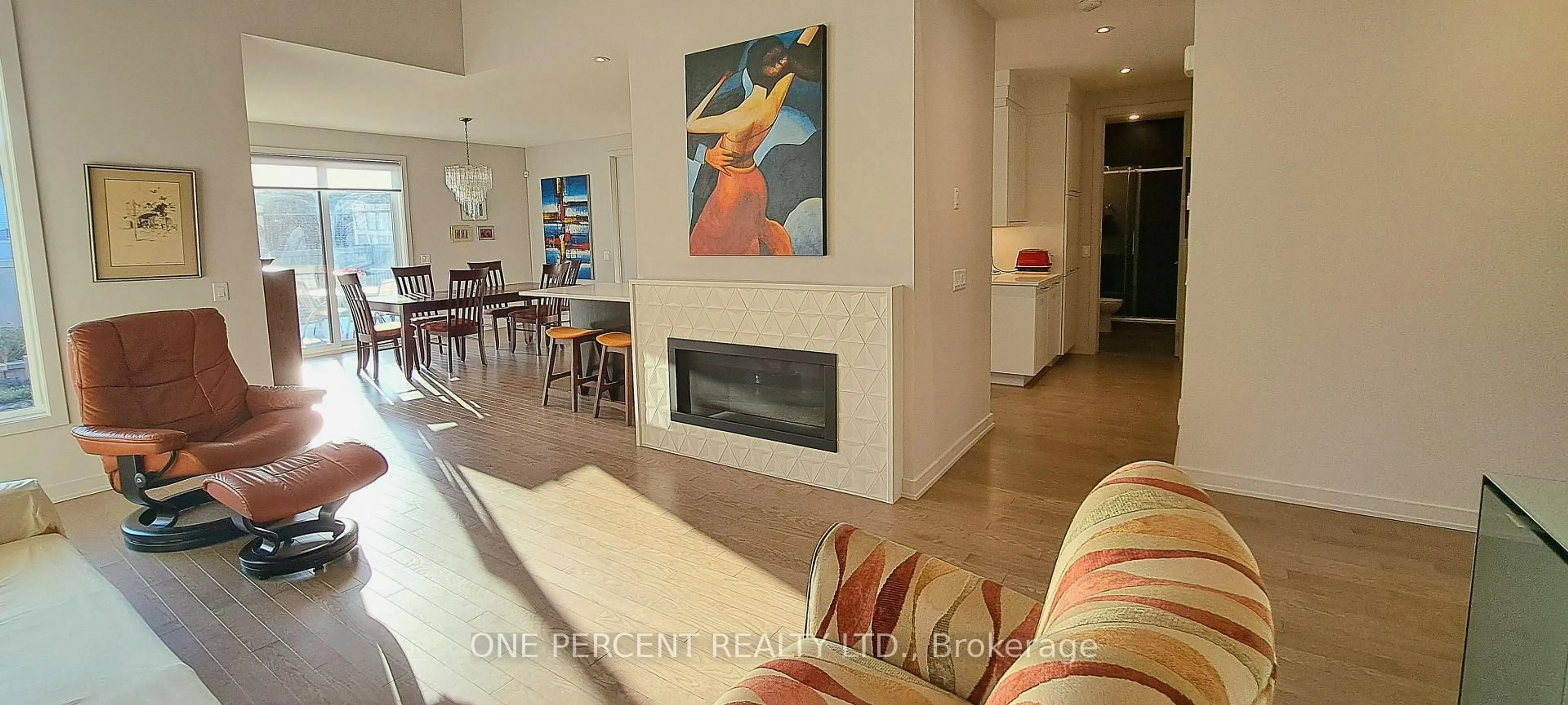 Living room with furniture, unknown for 123 Pathfinder Way, Ottawa Ontario K1X 0C9