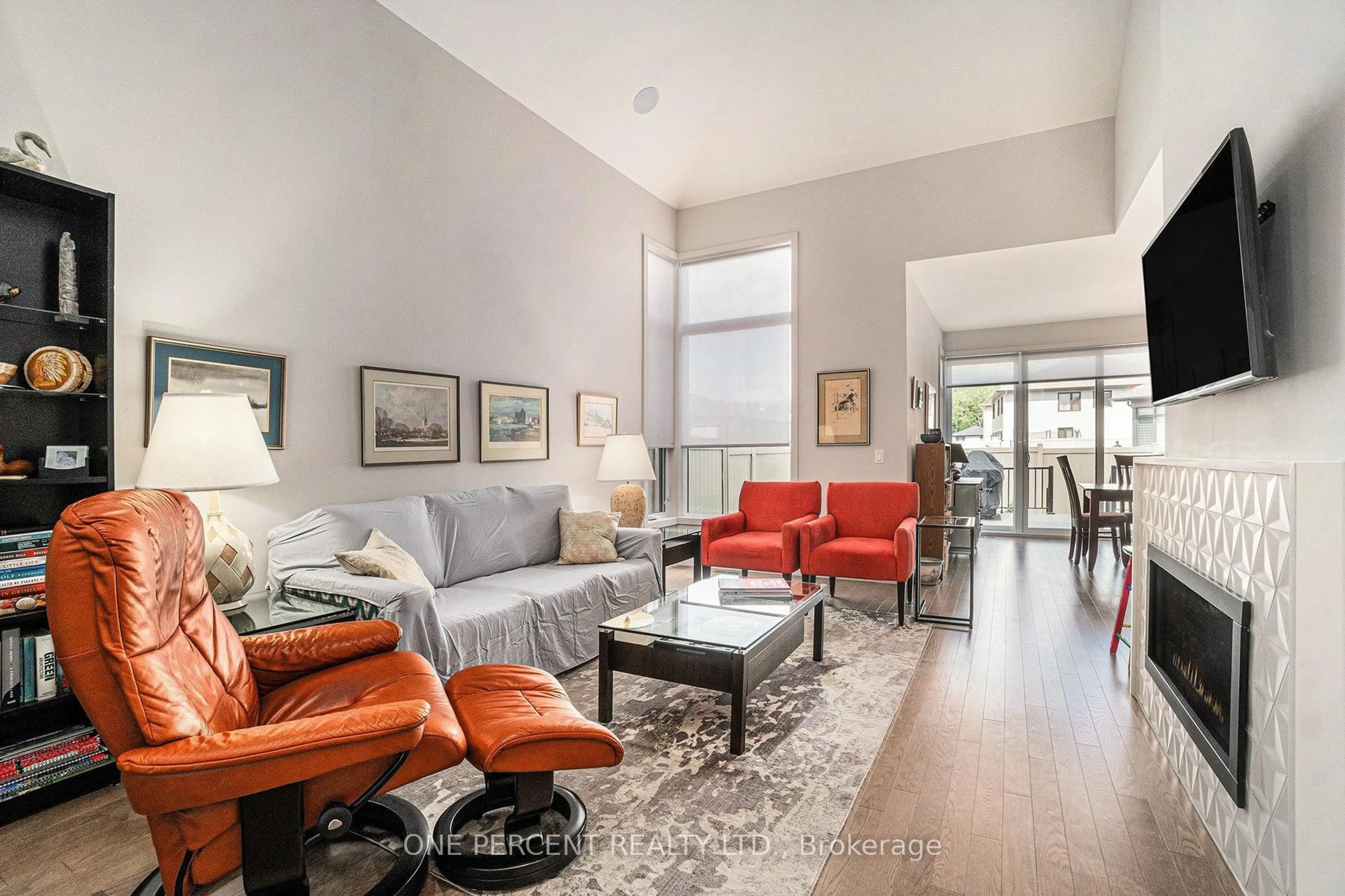 Living room with furniture, unknown for 123 Pathfinder Way, Ottawa Ontario K1X 0C9